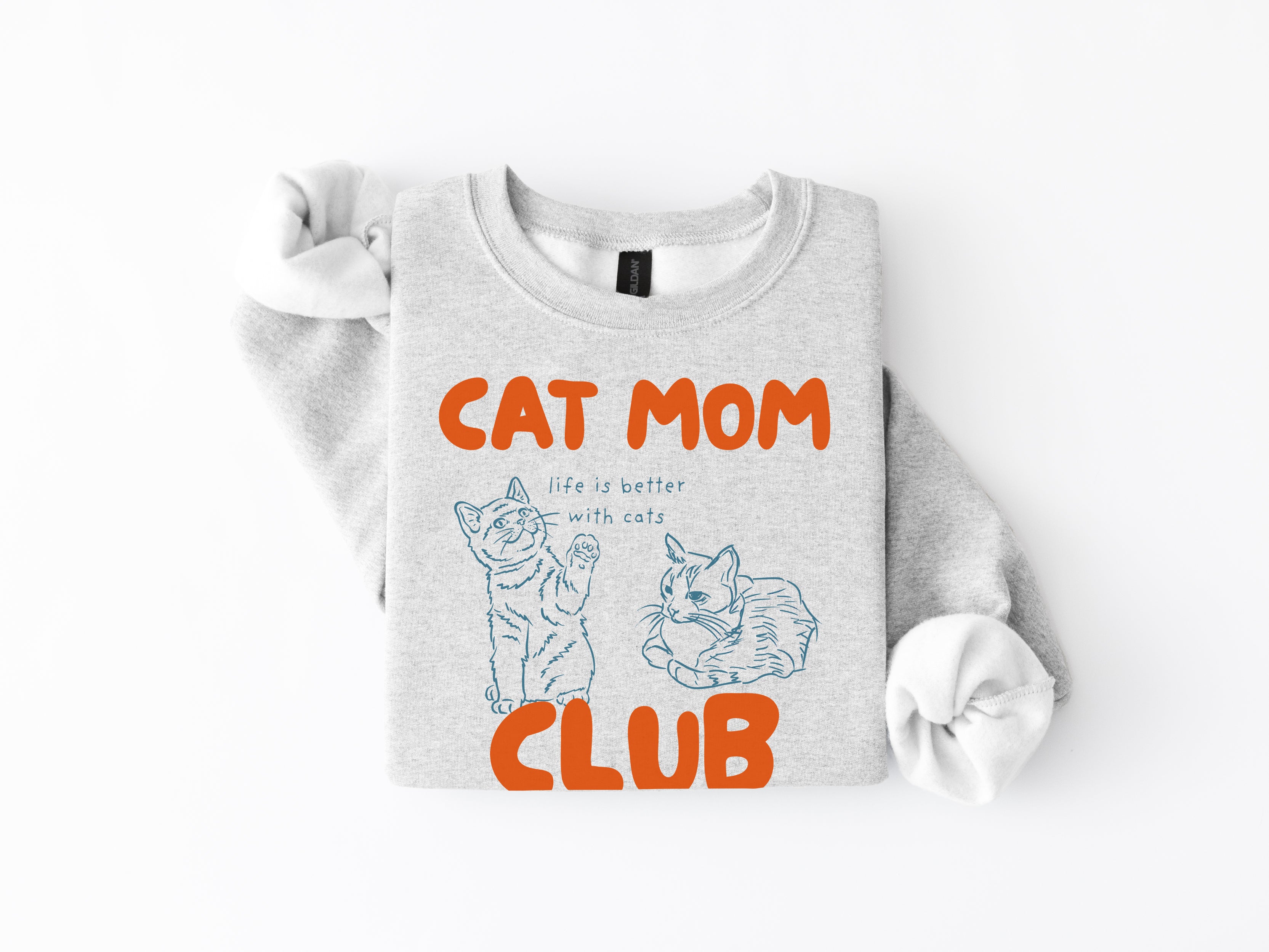 Cat Mom Club Sweatshirt