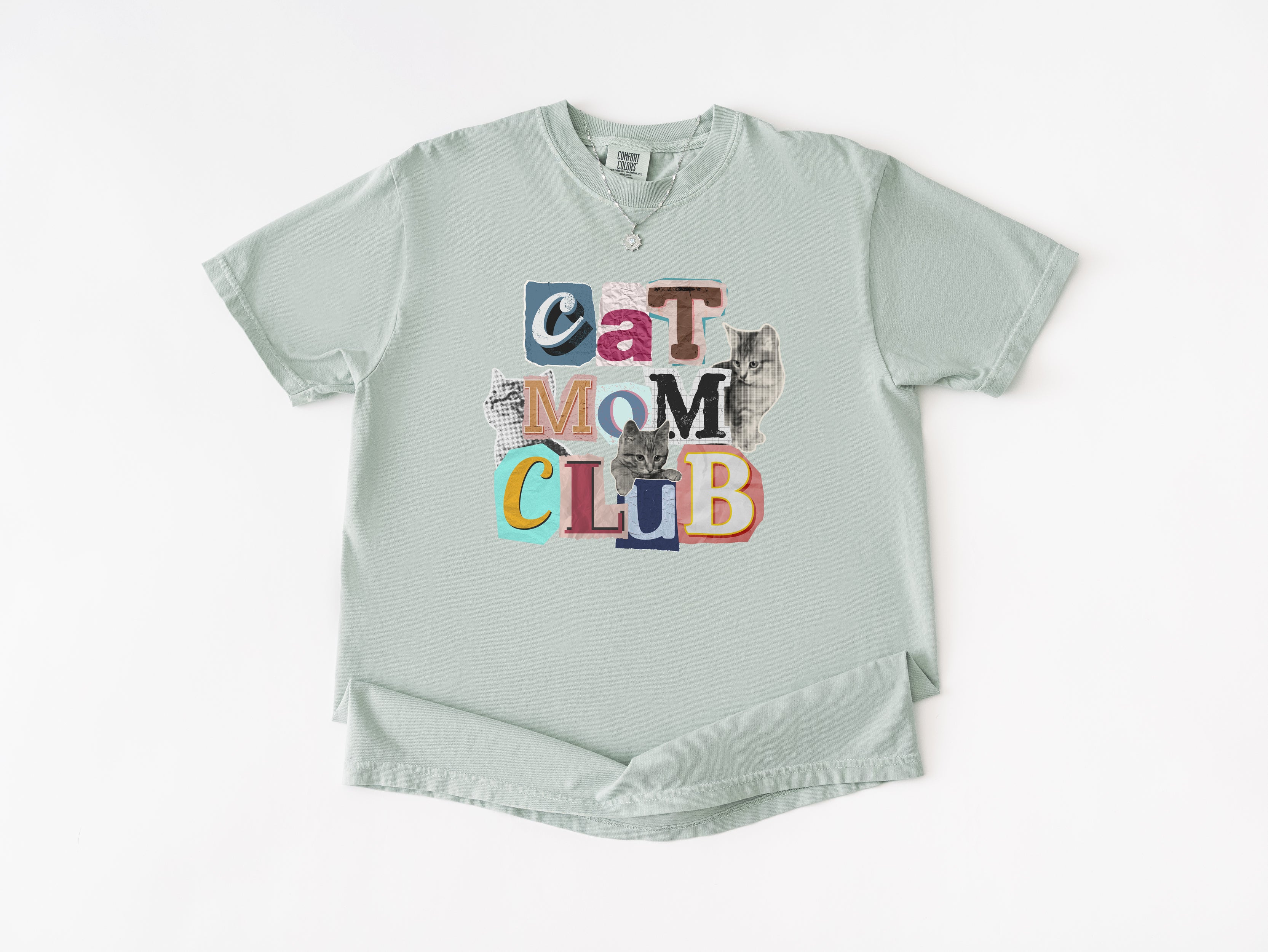 Cat Mom Club Tee