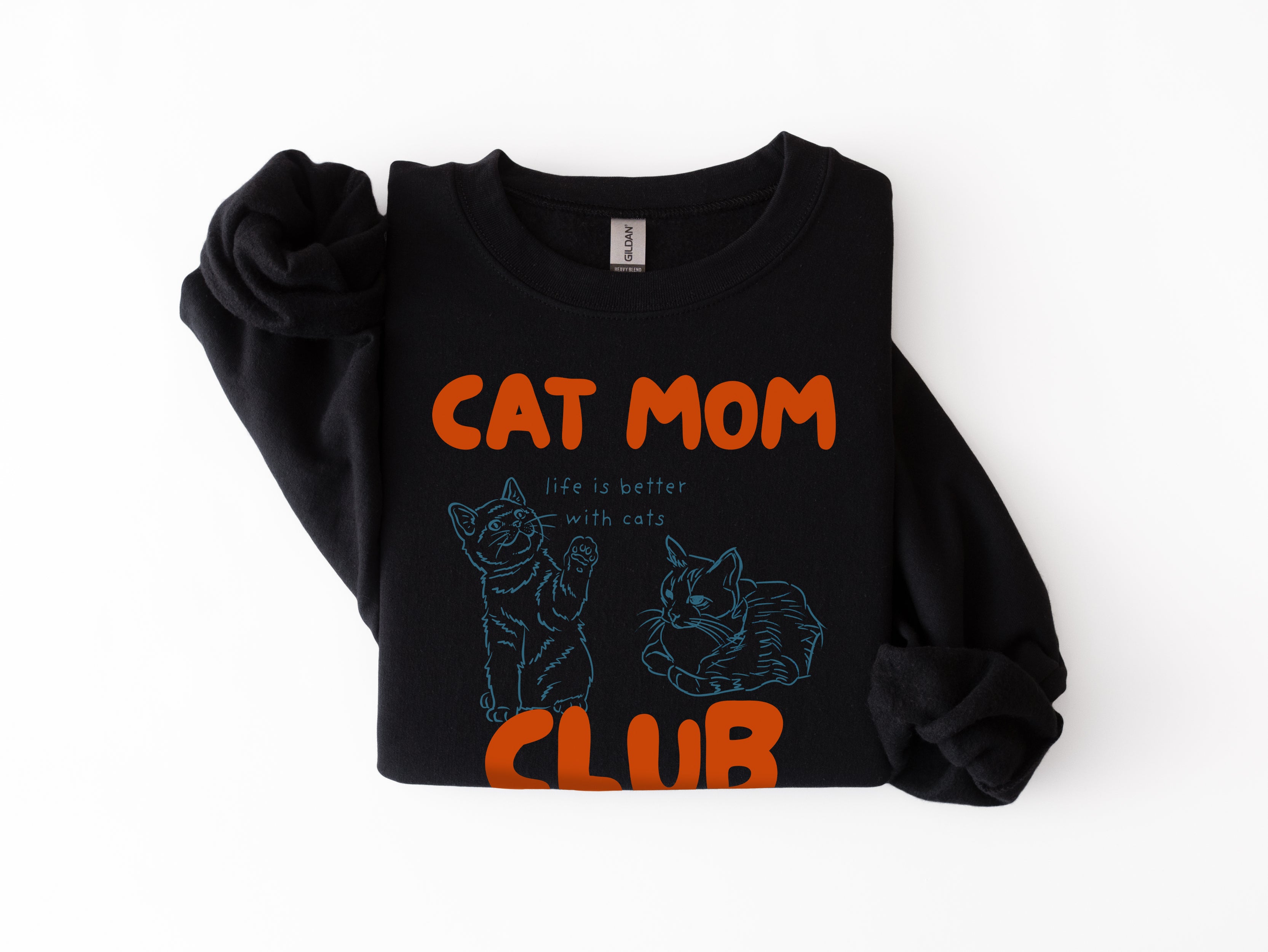 Cat Mom Club Sweatshirt