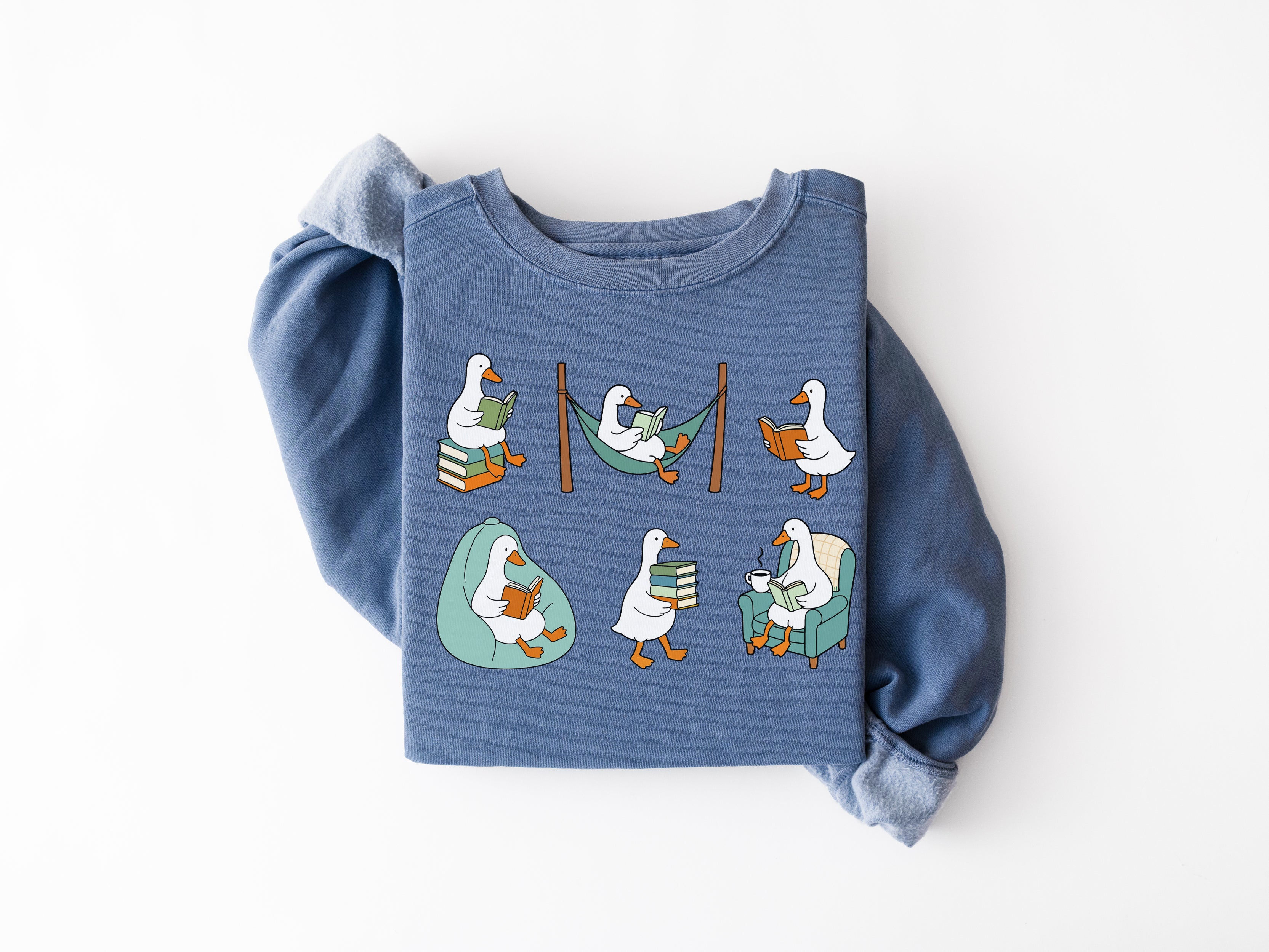 Goose Reading Sweatshirt