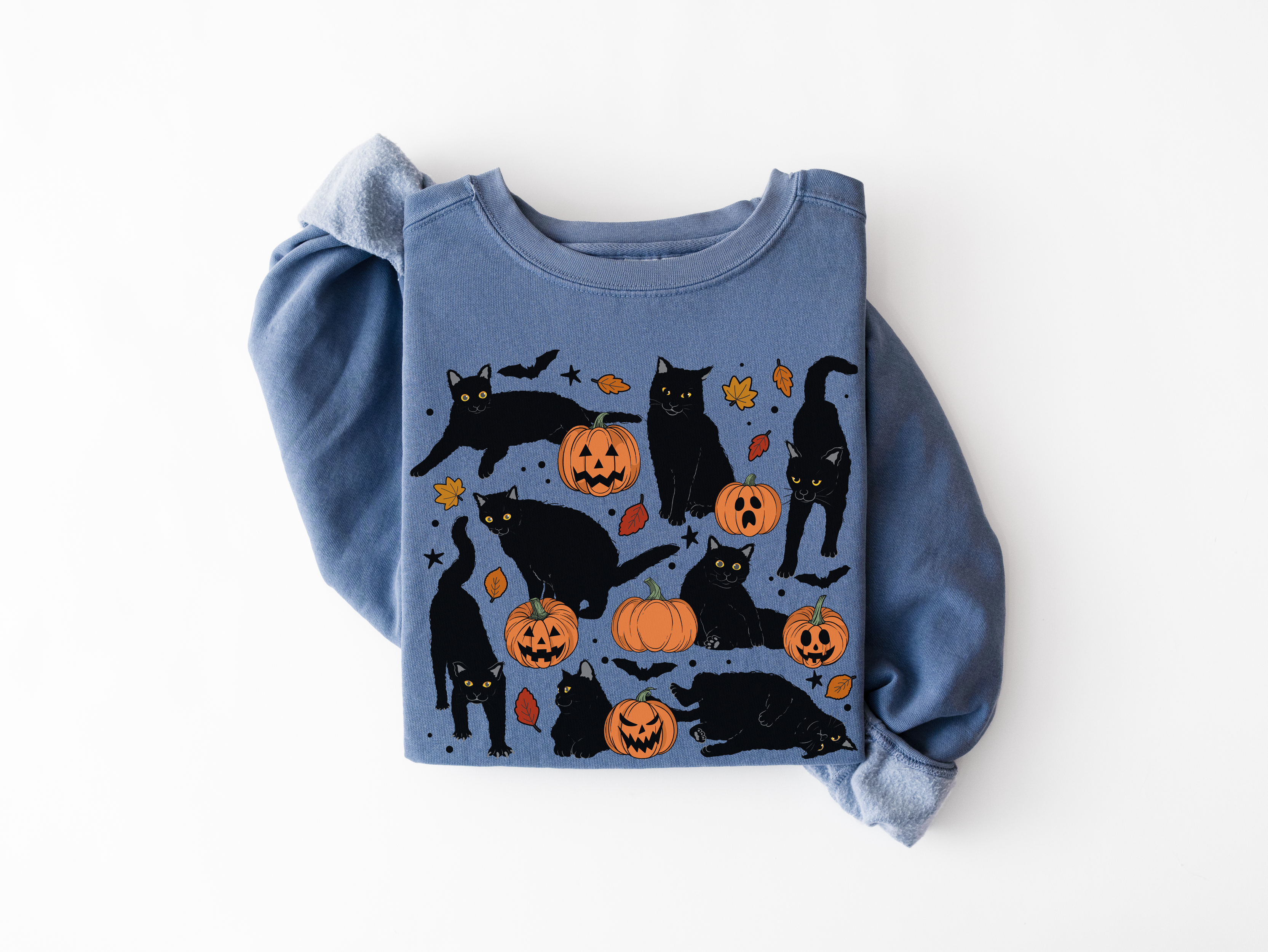 Black Cats and Pumpkins Sweatshirt