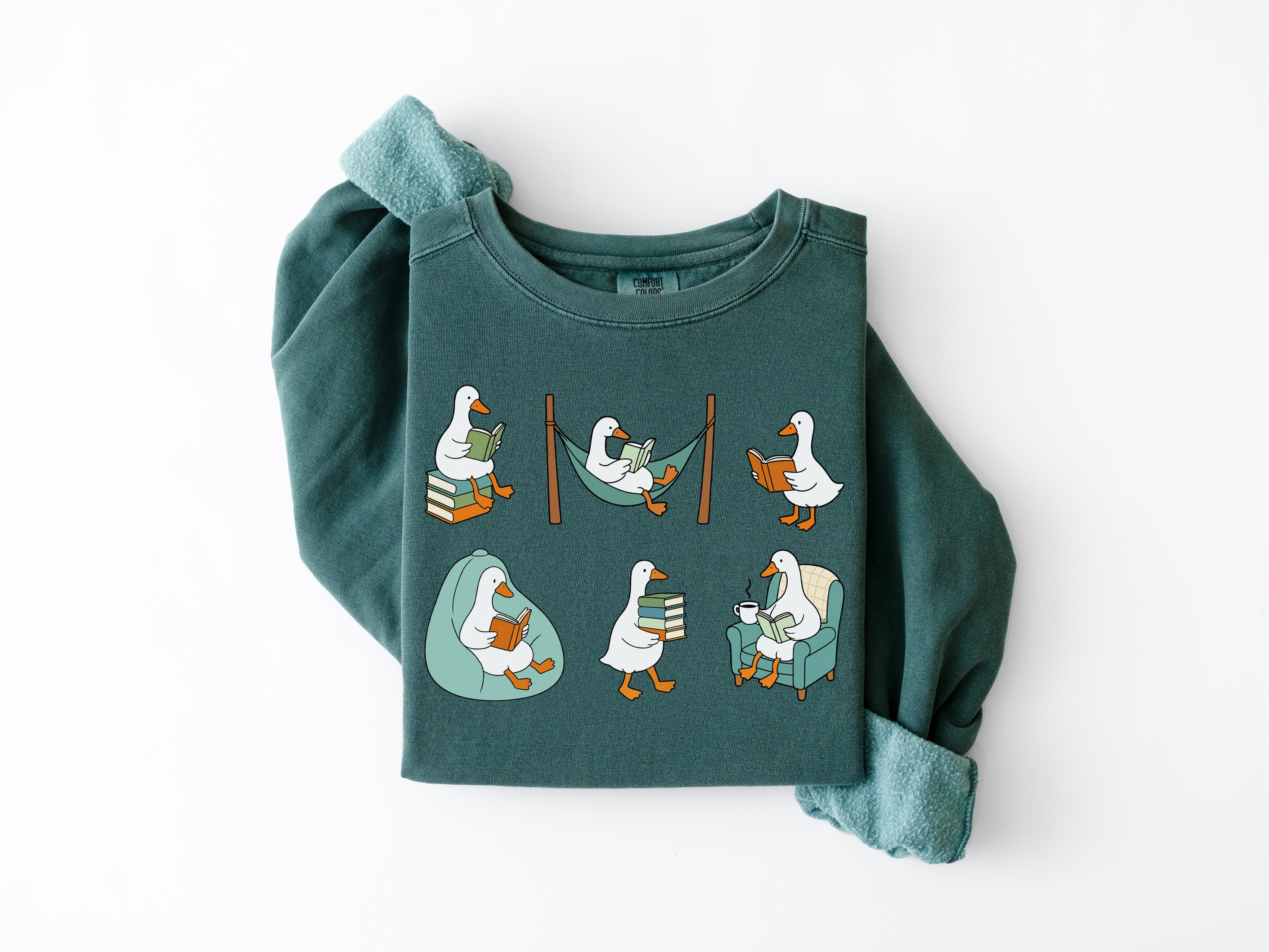 Goose Reading Sweatshirt