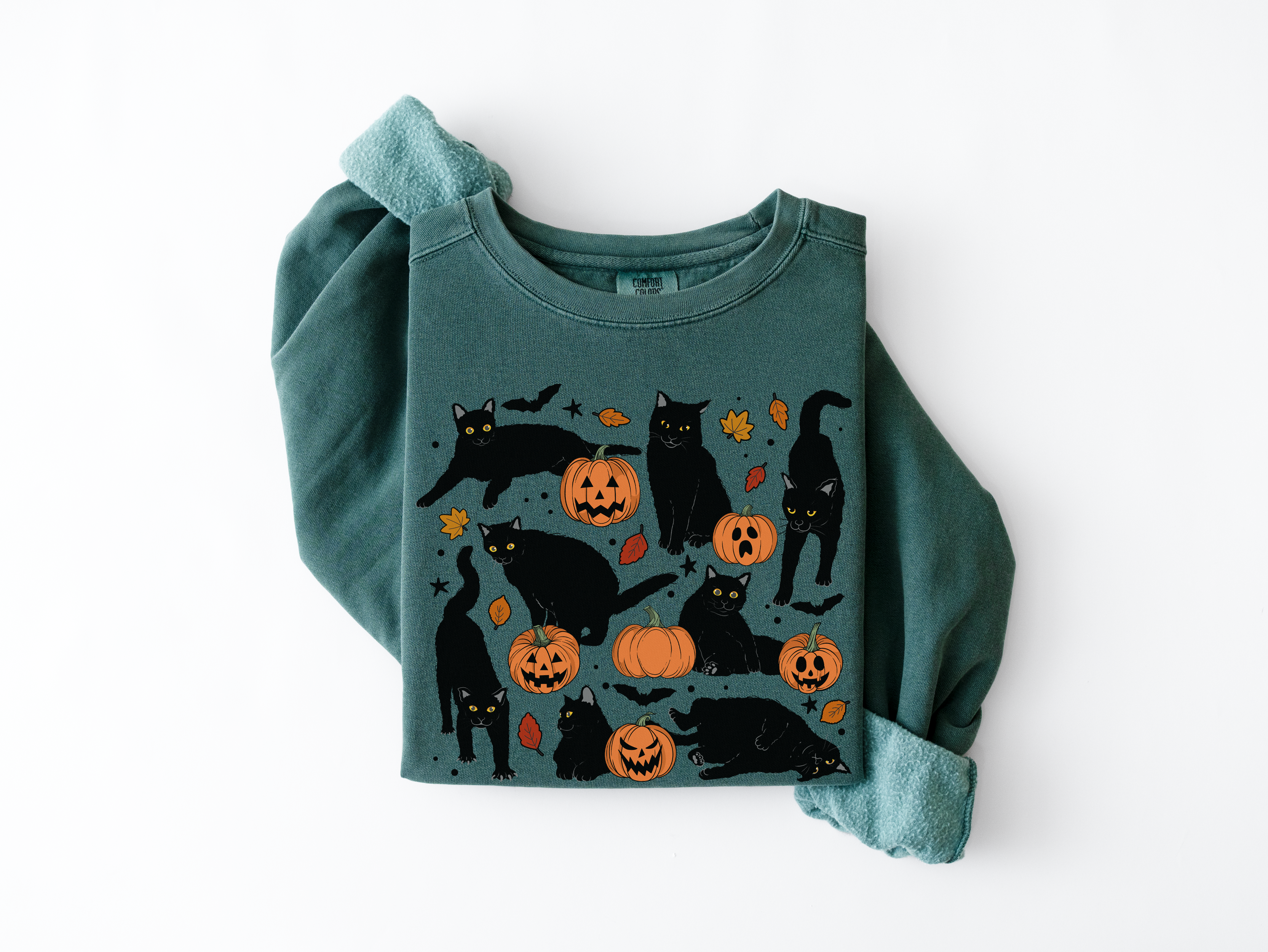 Black Cats and Pumpkins Sweatshirt