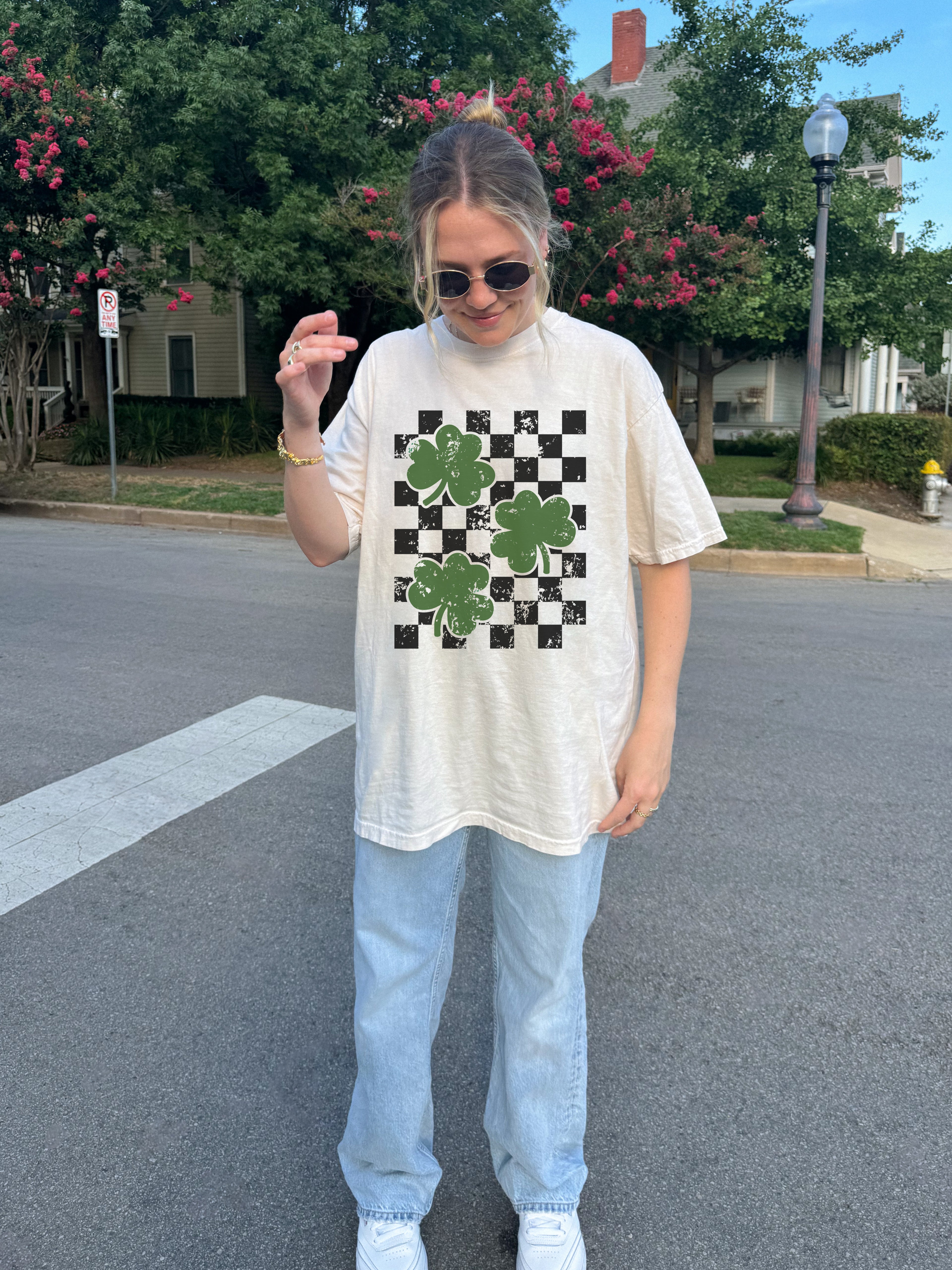 Retro Shamrocks Tee