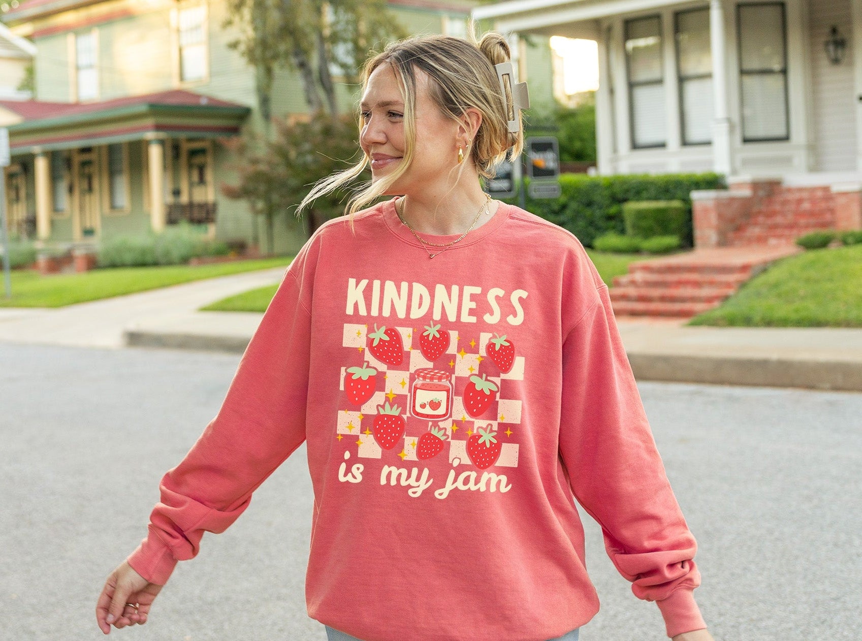 Kindness Is My Jam Sweatshirt