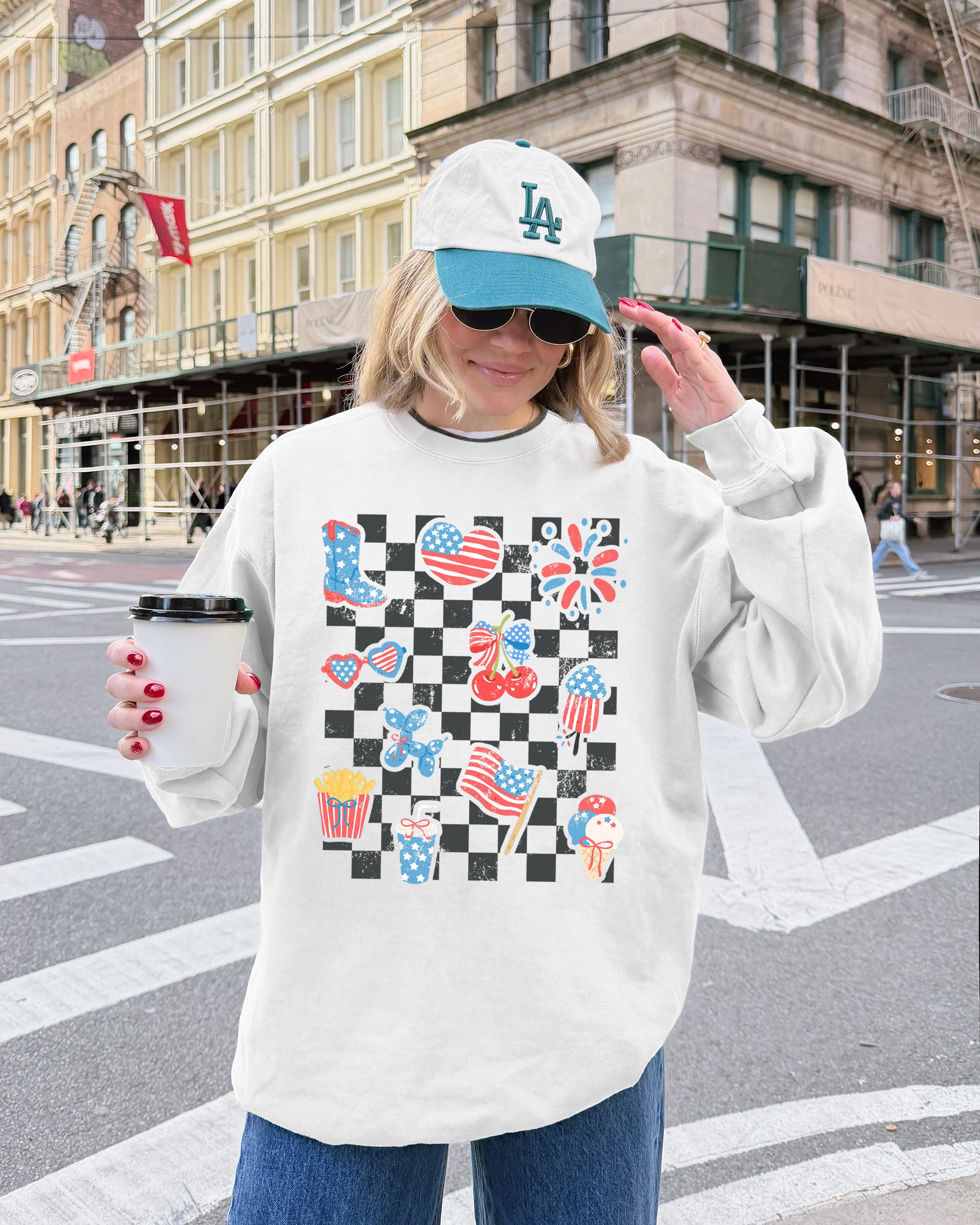 Fourth of July Fun Sweatshirt