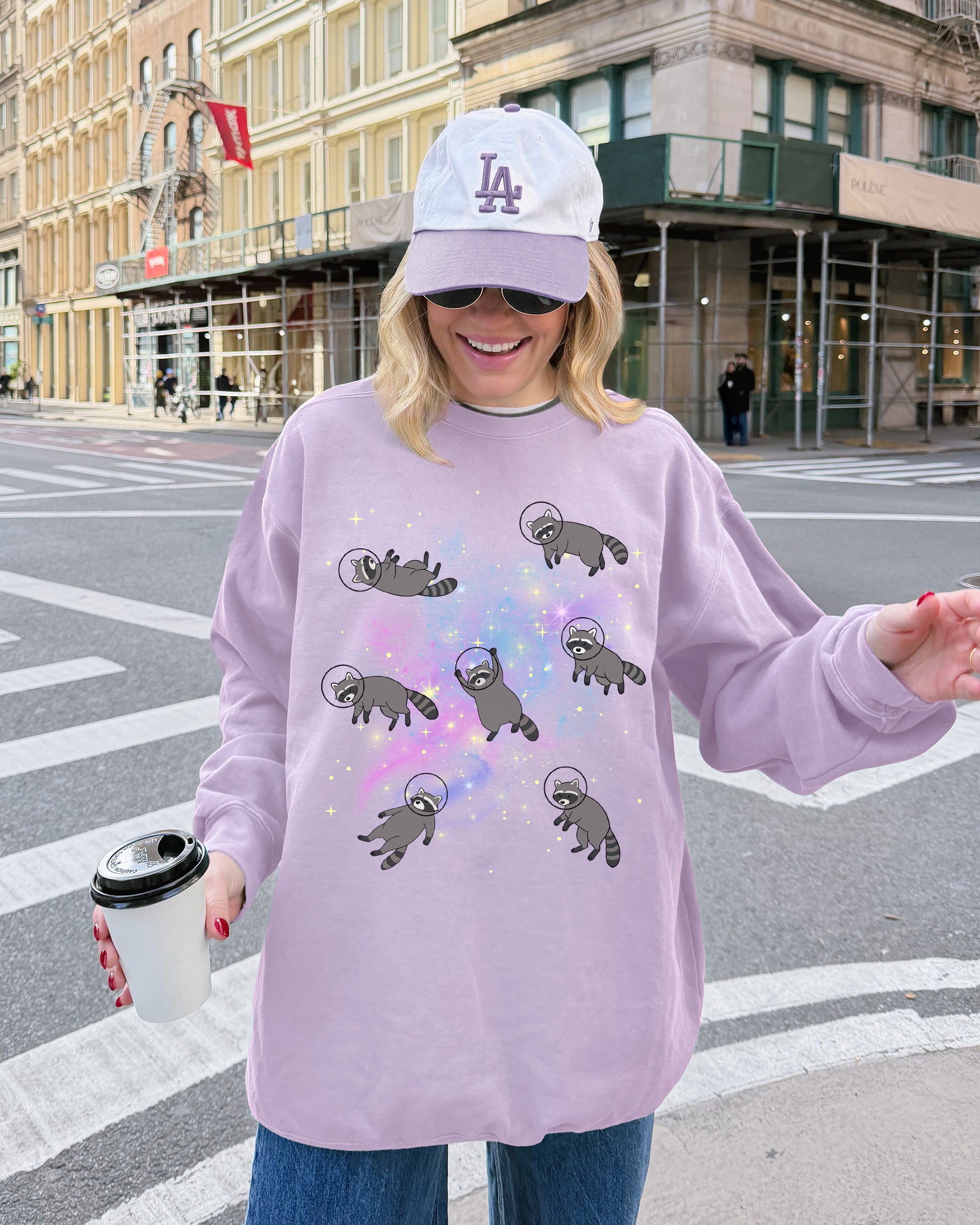 Space Raccoons Sweatshirt