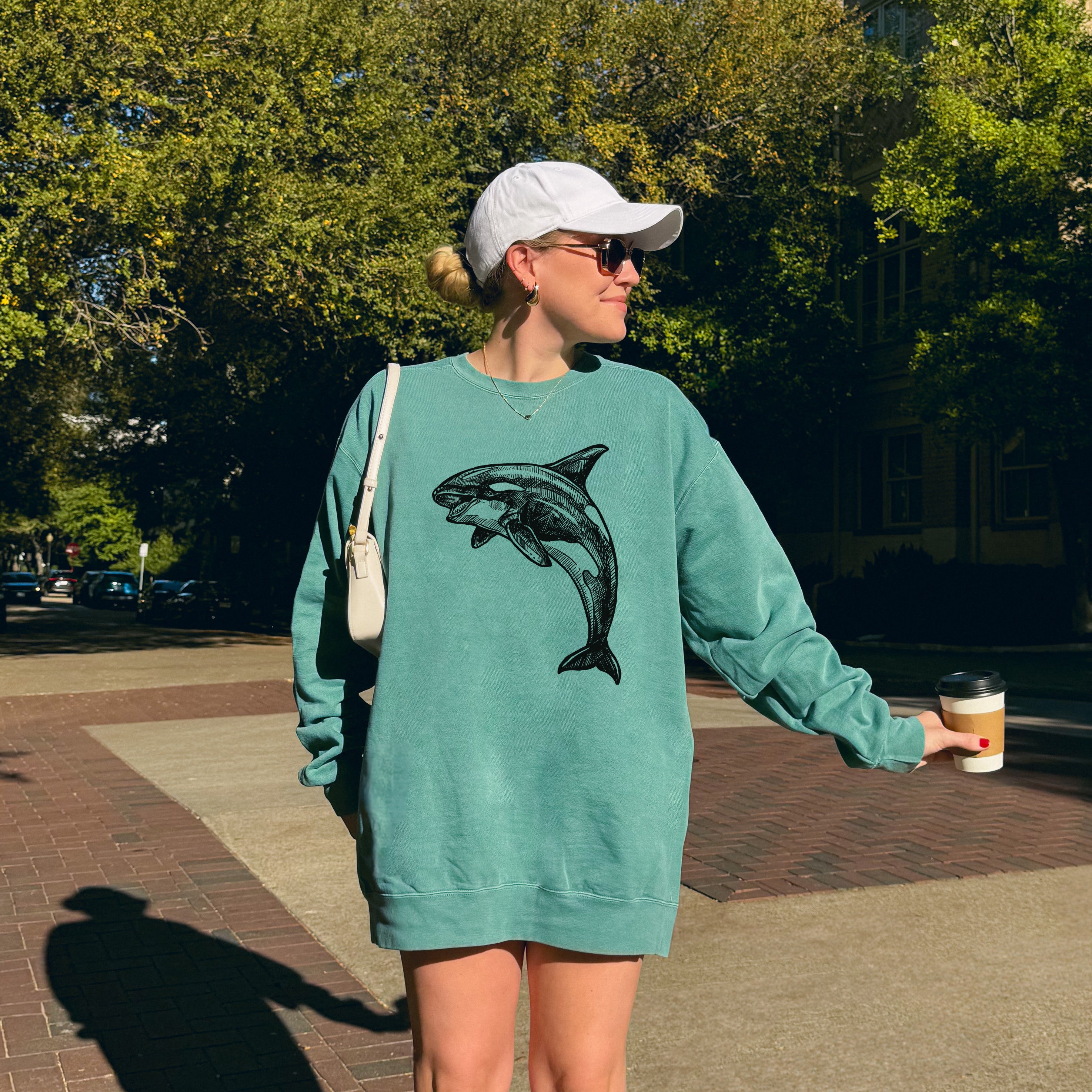 Orca Whale Sweatshirt