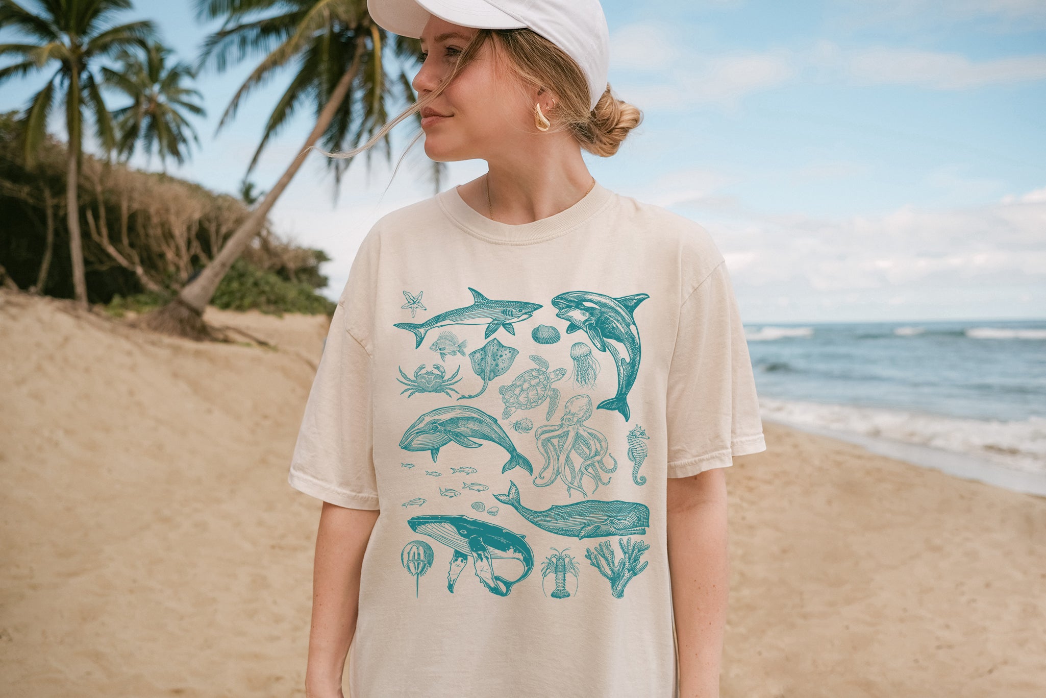 Vintage Marine Life Tee
