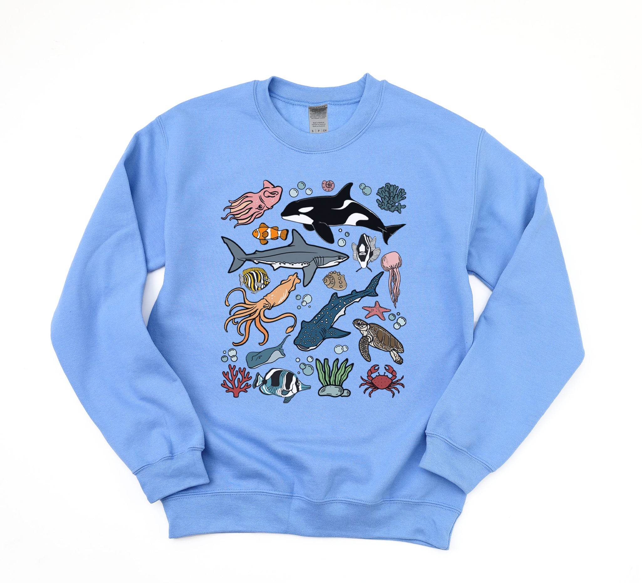 Marine Animals Sweatshirt