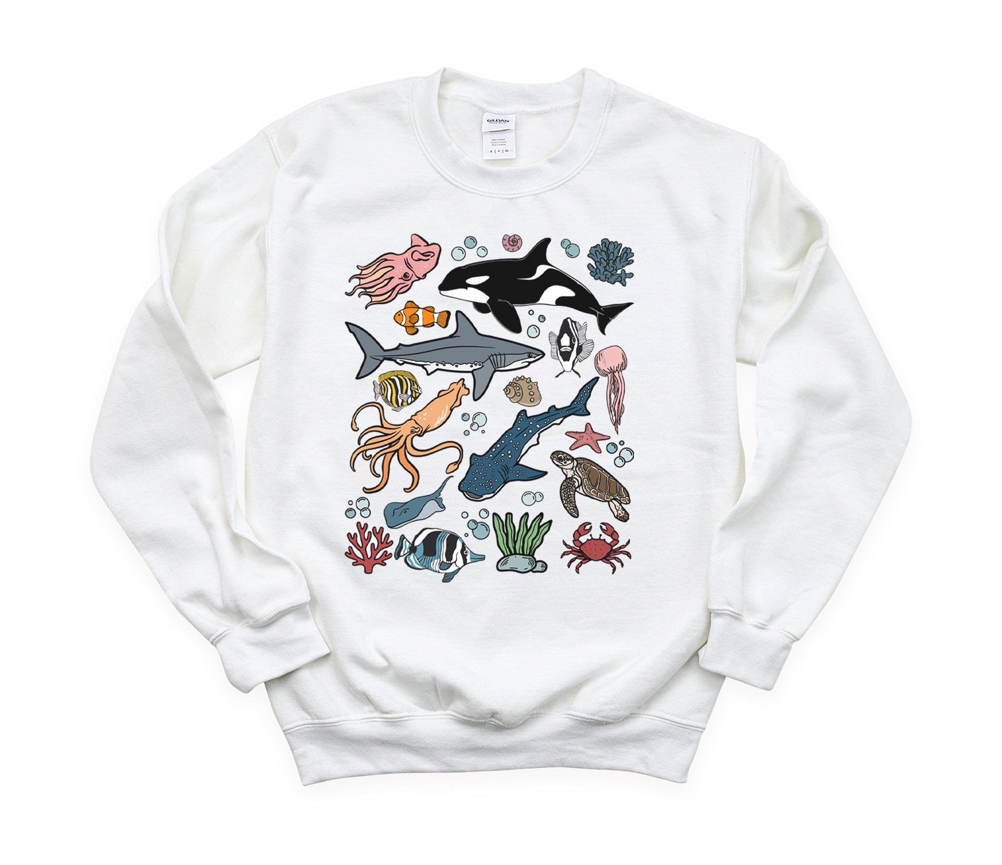 Marine Animals Sweatshirt