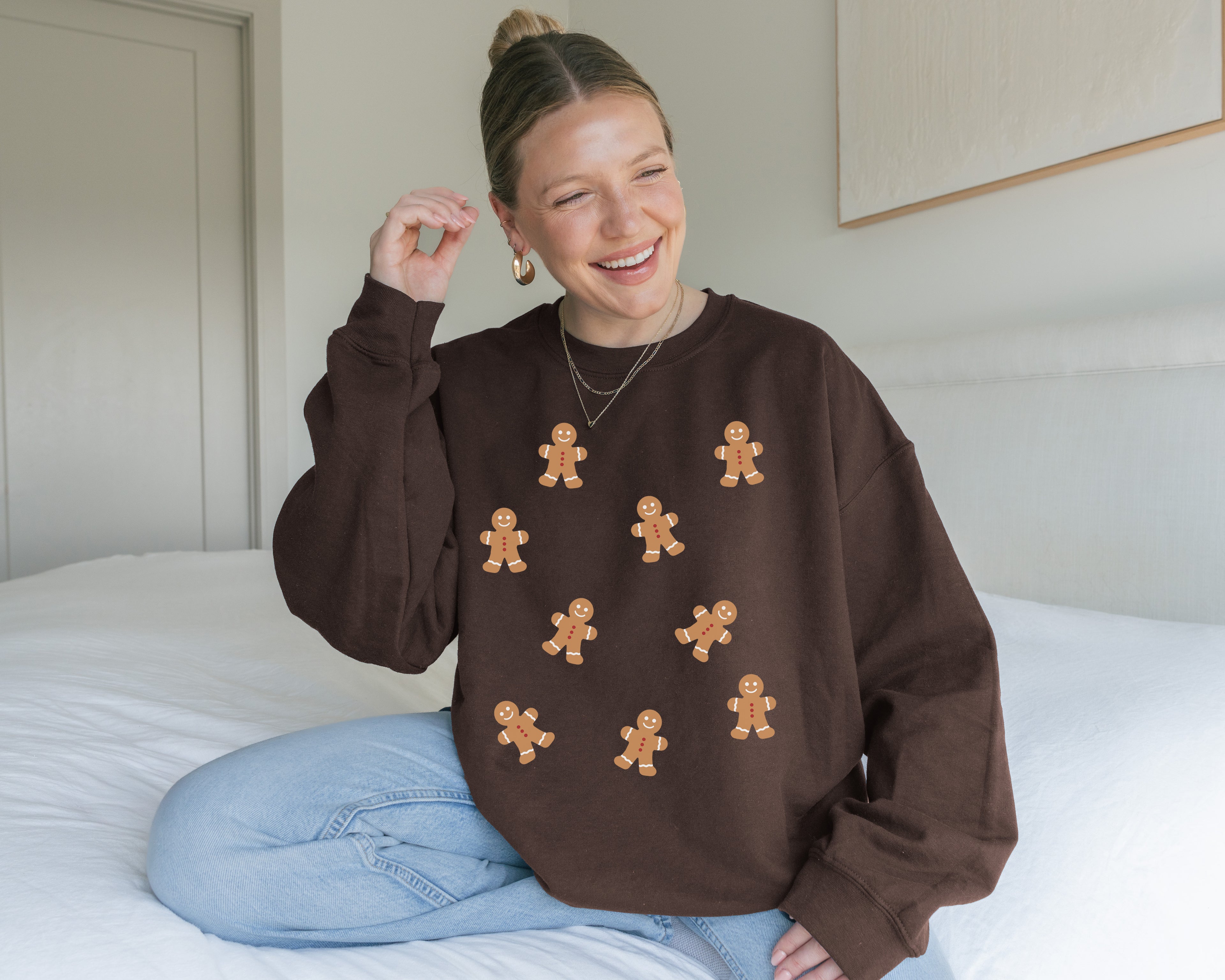Christmas Gingerbread Man Sweatshirt