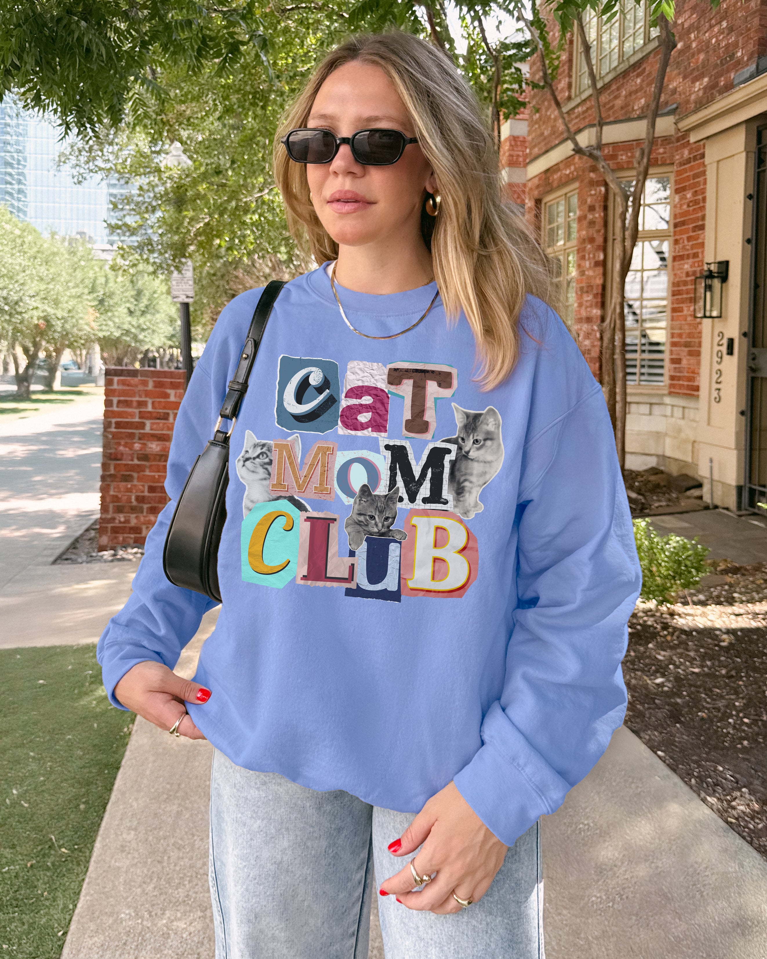 Cat Mom Club Sweatshirt