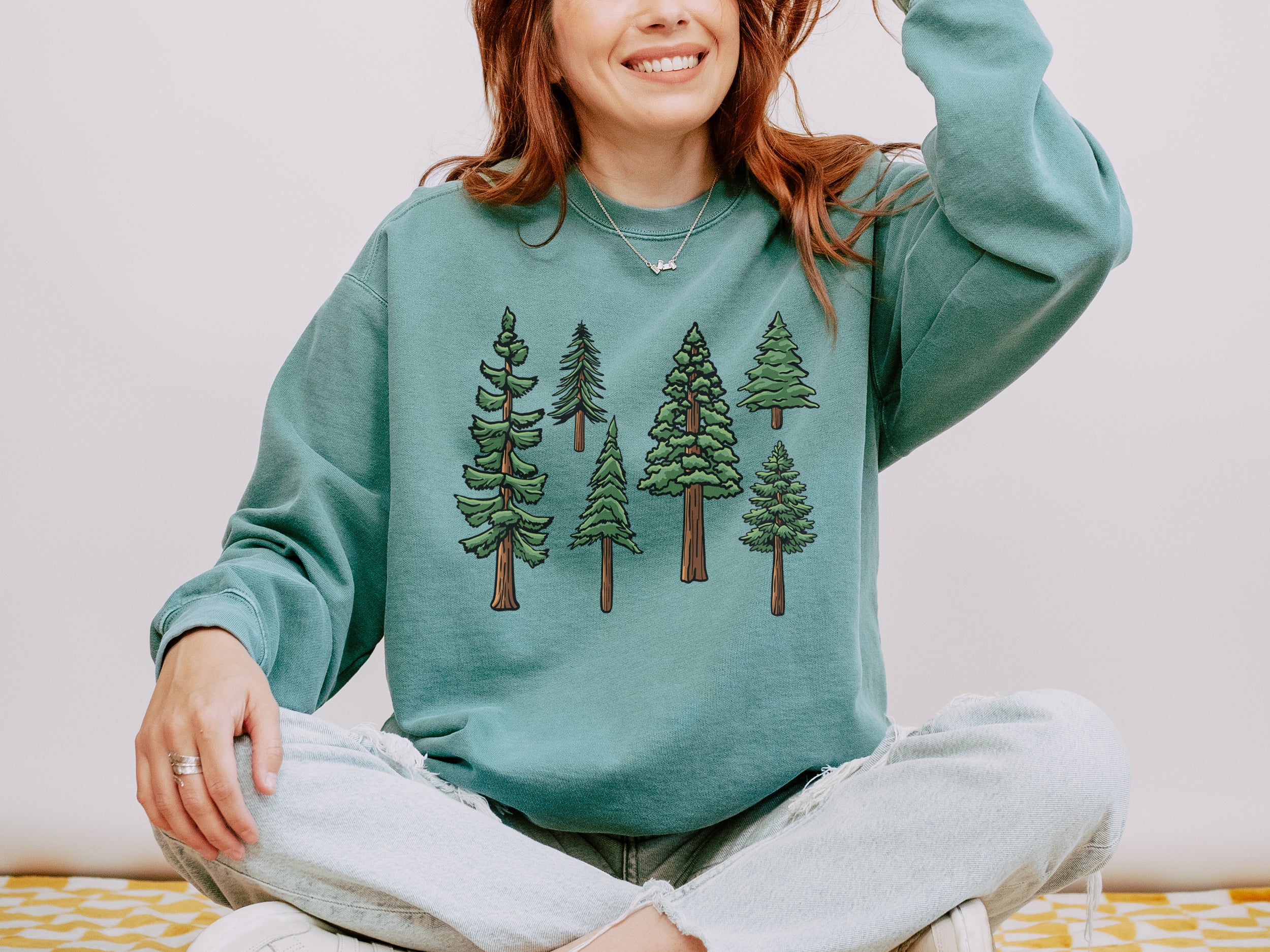 Pine Trees Sweatshirt
