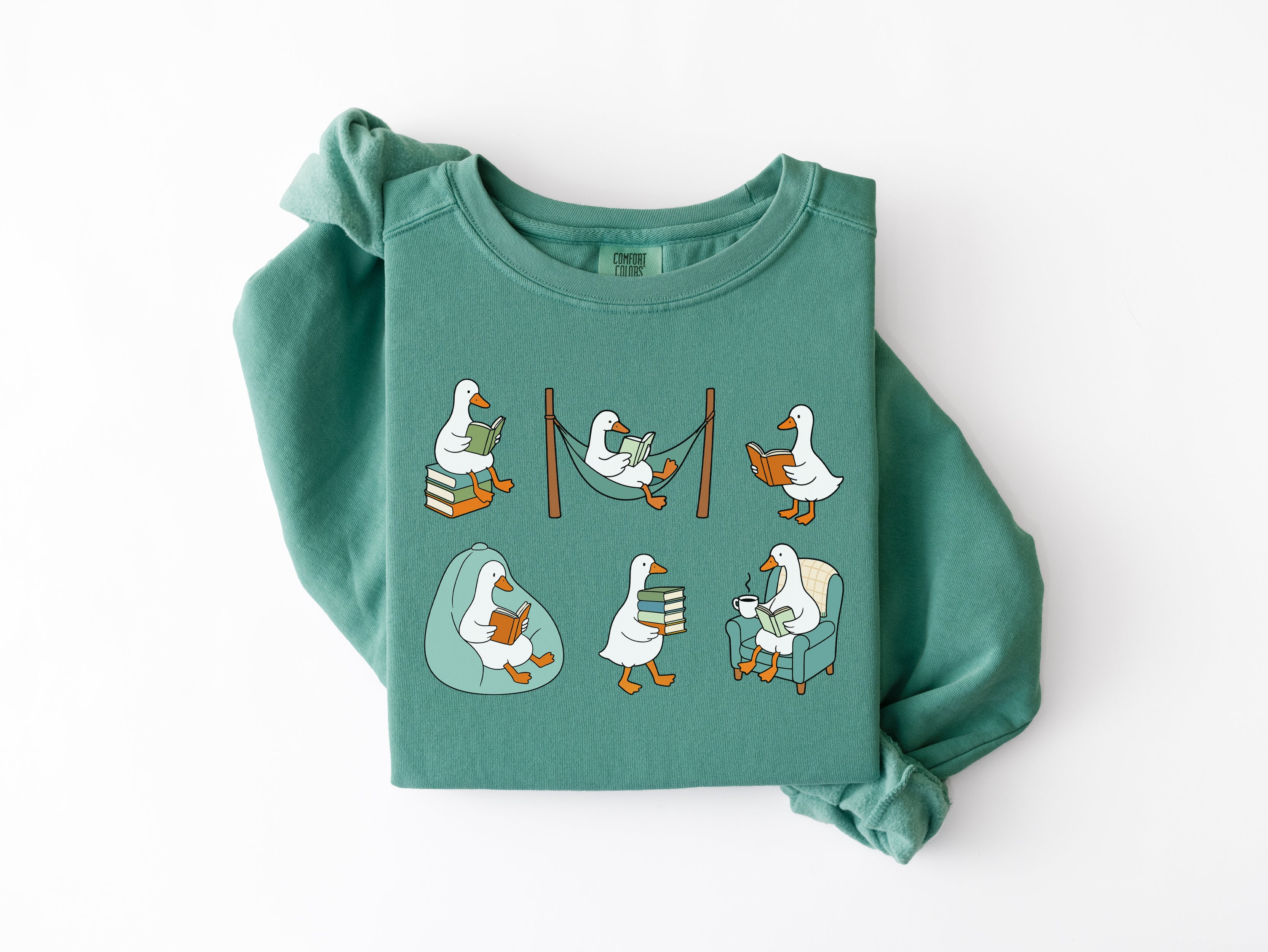 Goose Reading Sweatshirt