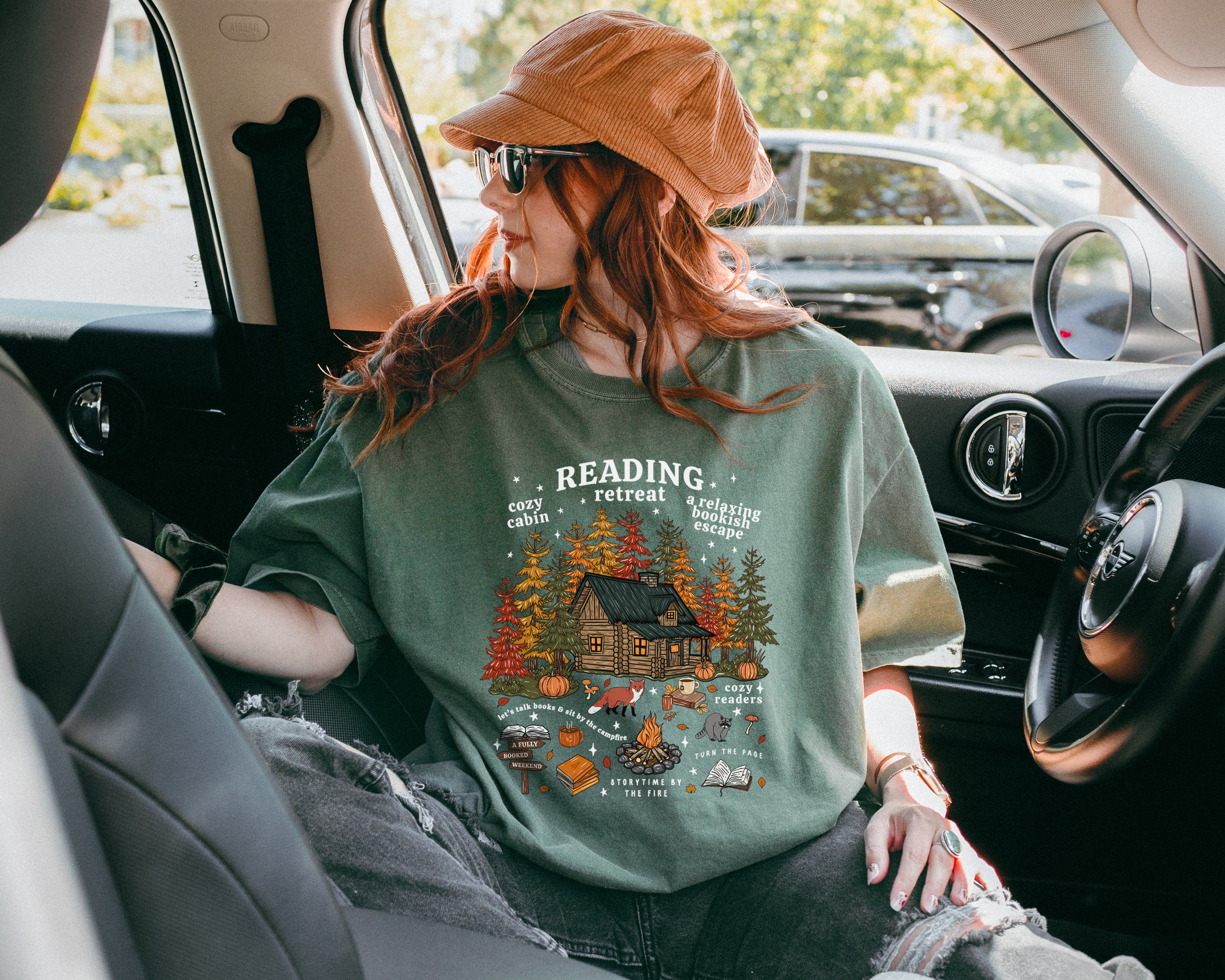 Reading Retreat Tee