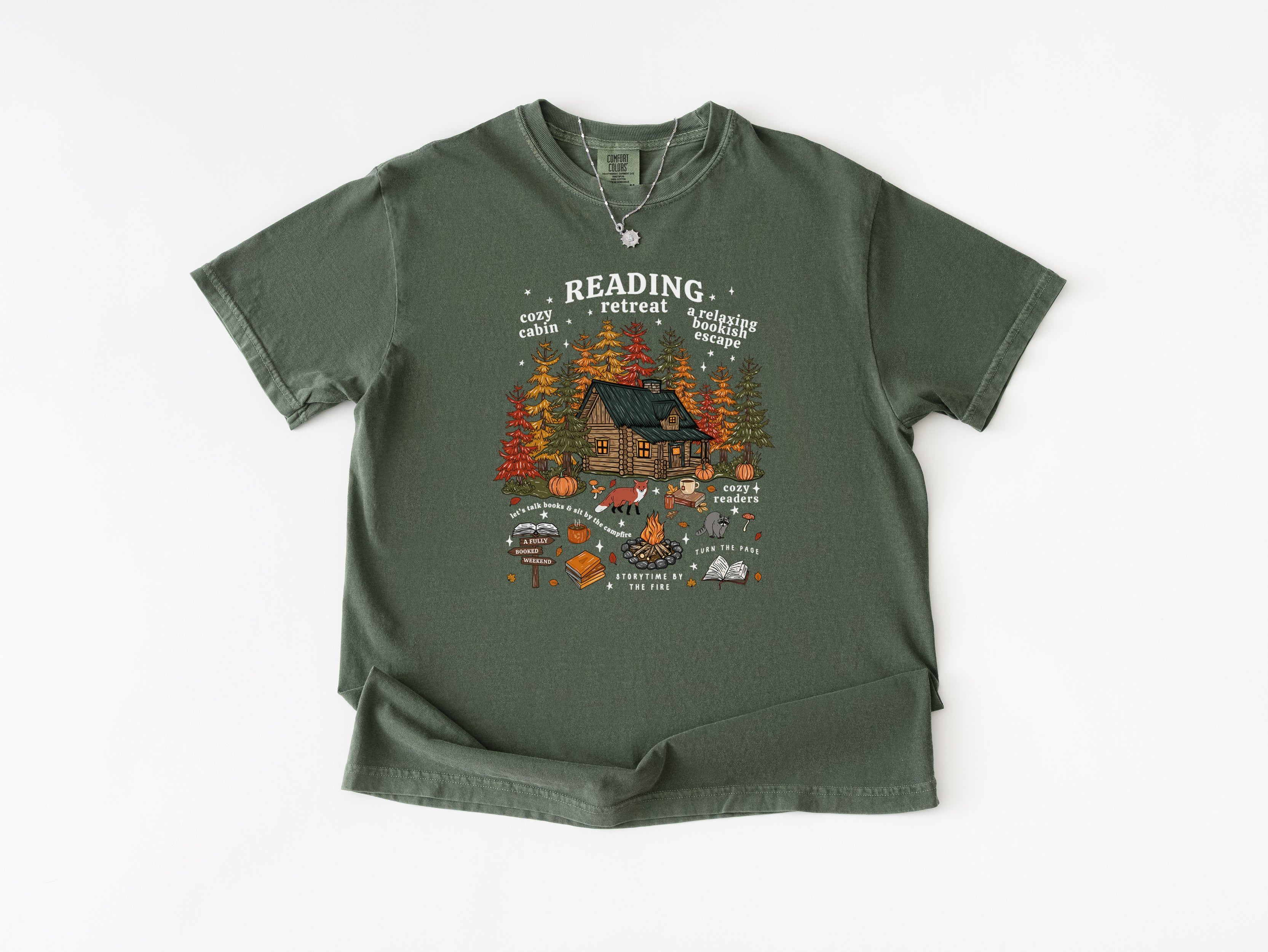 Reading Retreat Tee