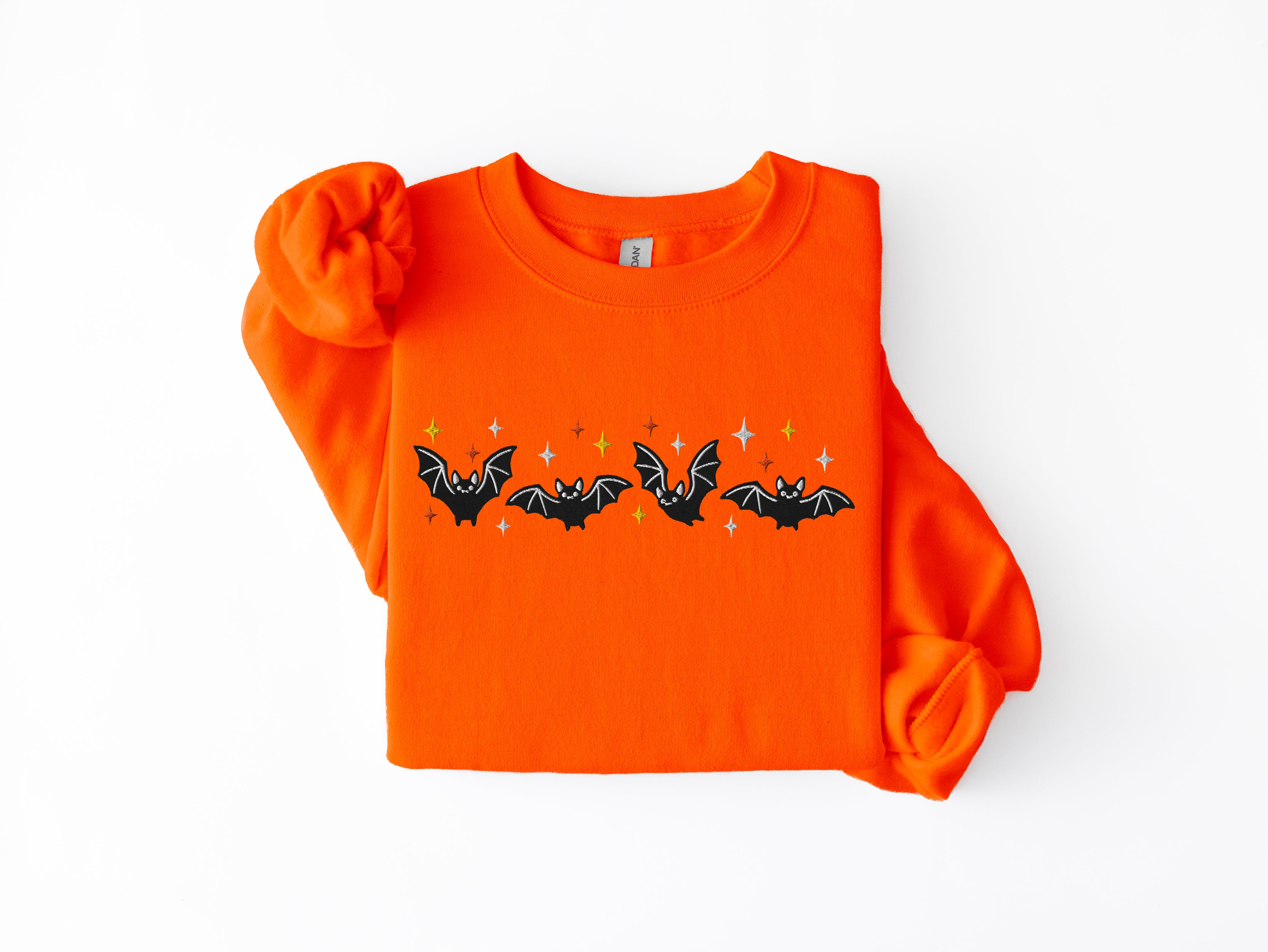 Embroidered Bats Sweatshirt