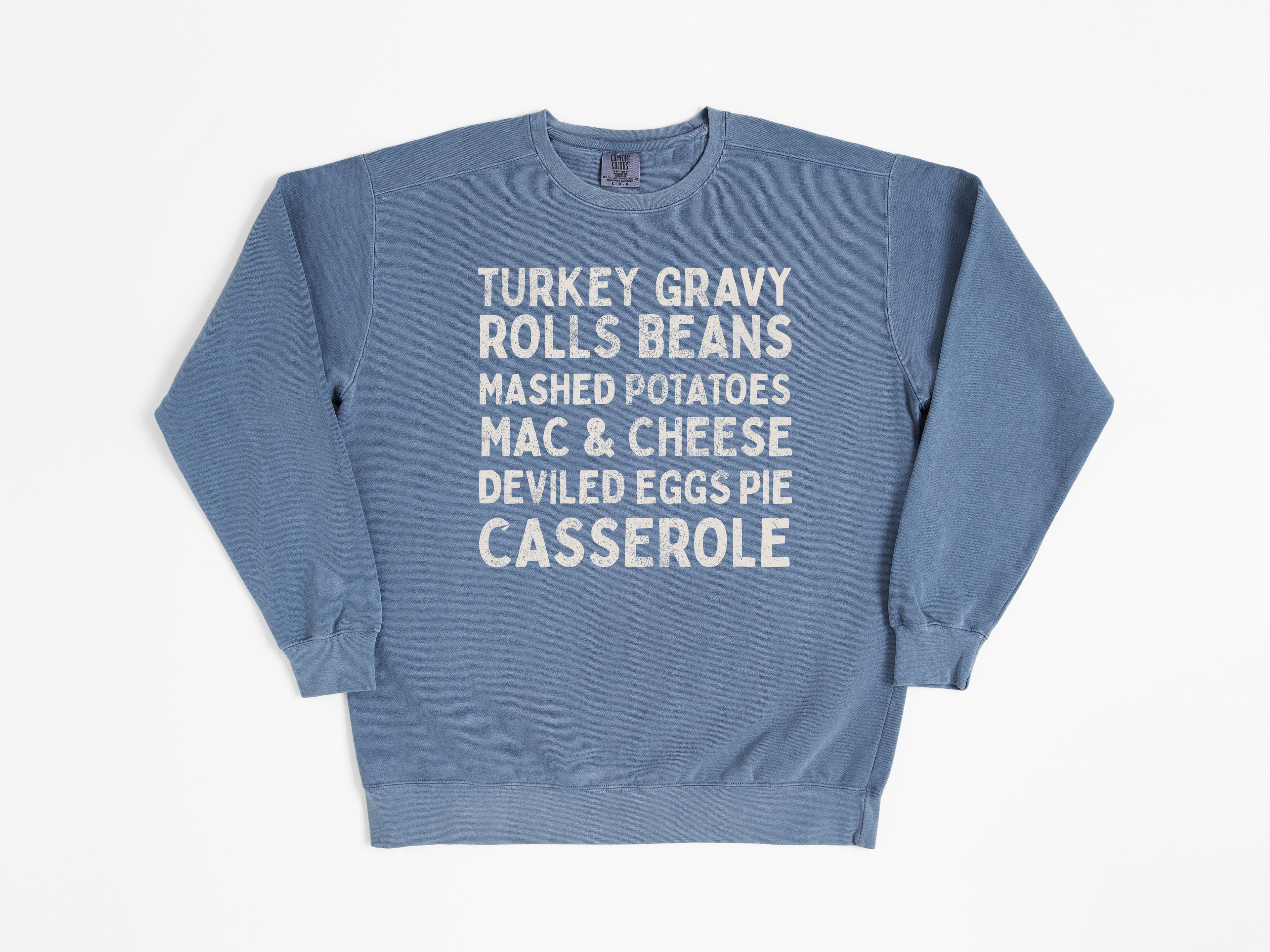 Thanksgiving Food Sweatshirt