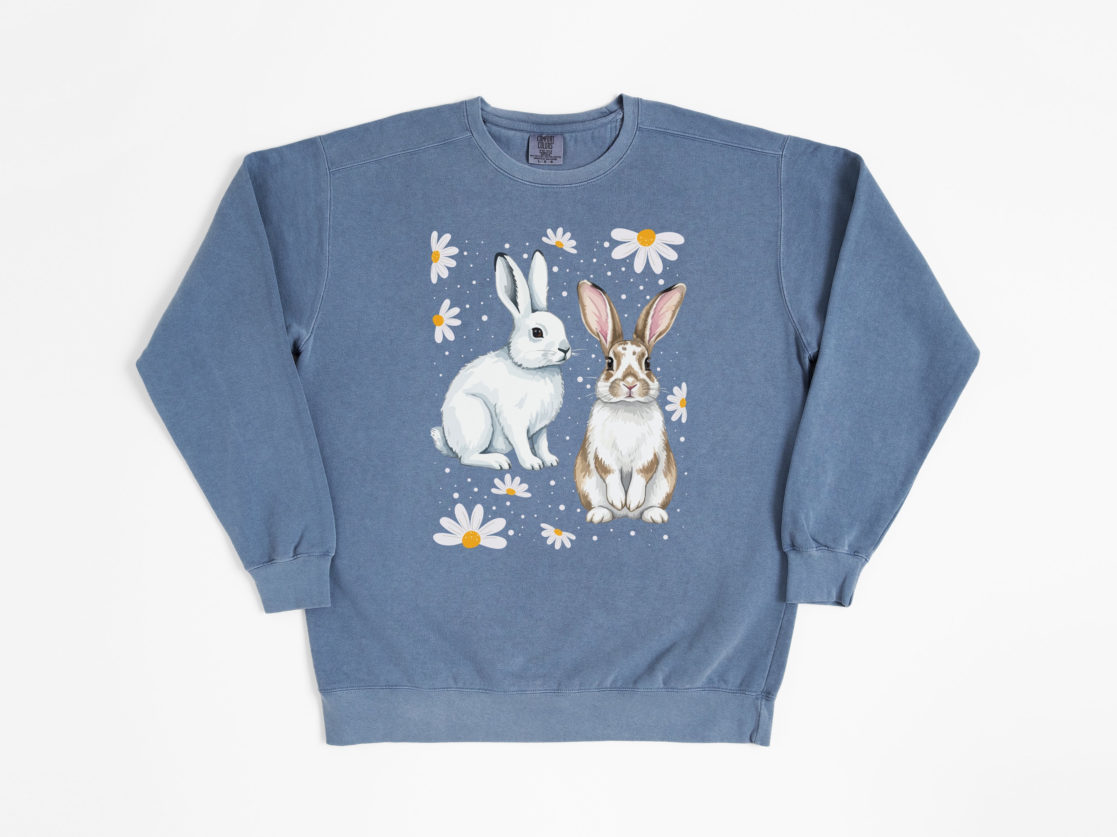 Among the Daisies Bunny Sweatshirt