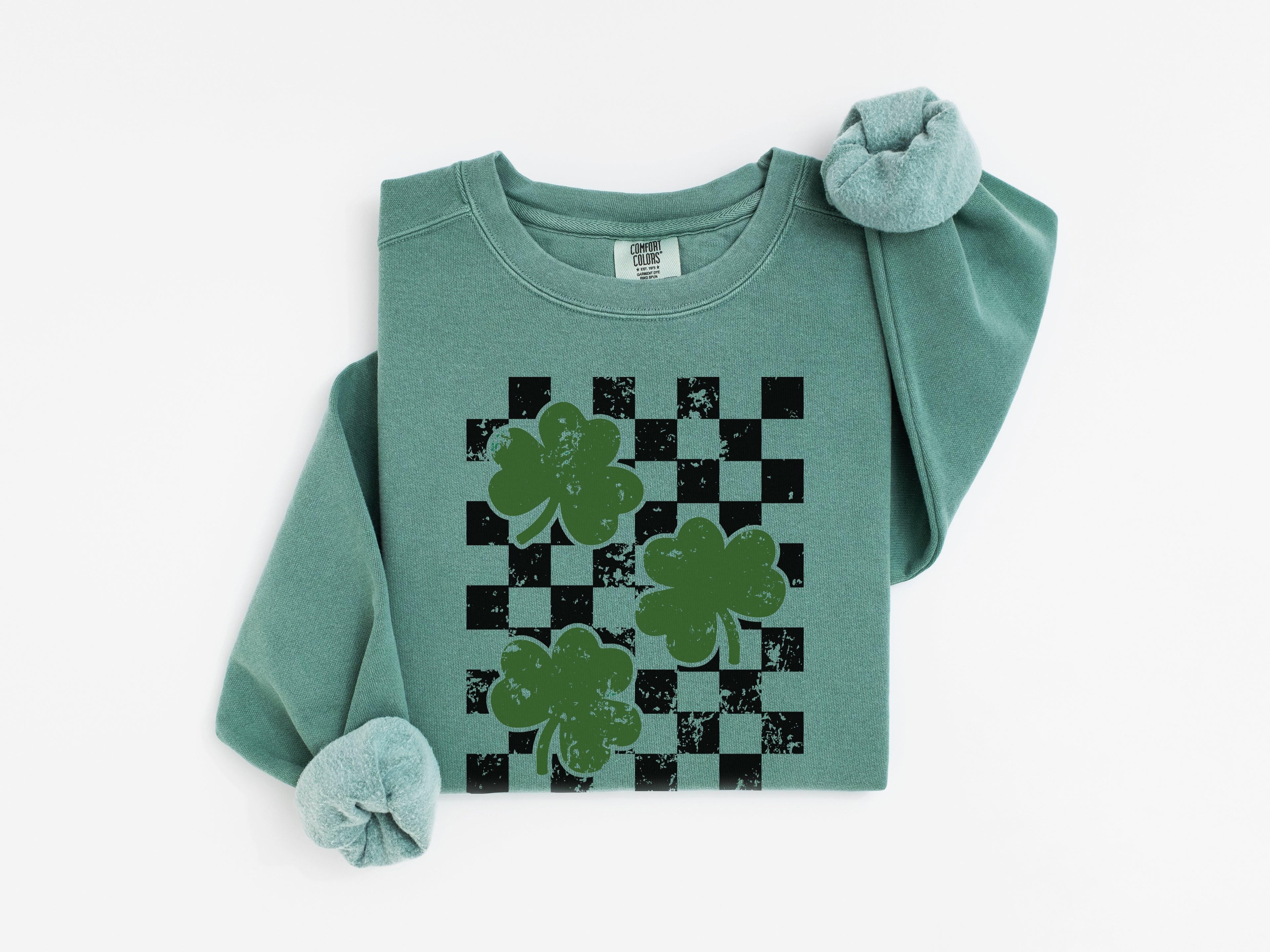 Retro Shamrocks Sweatshirt