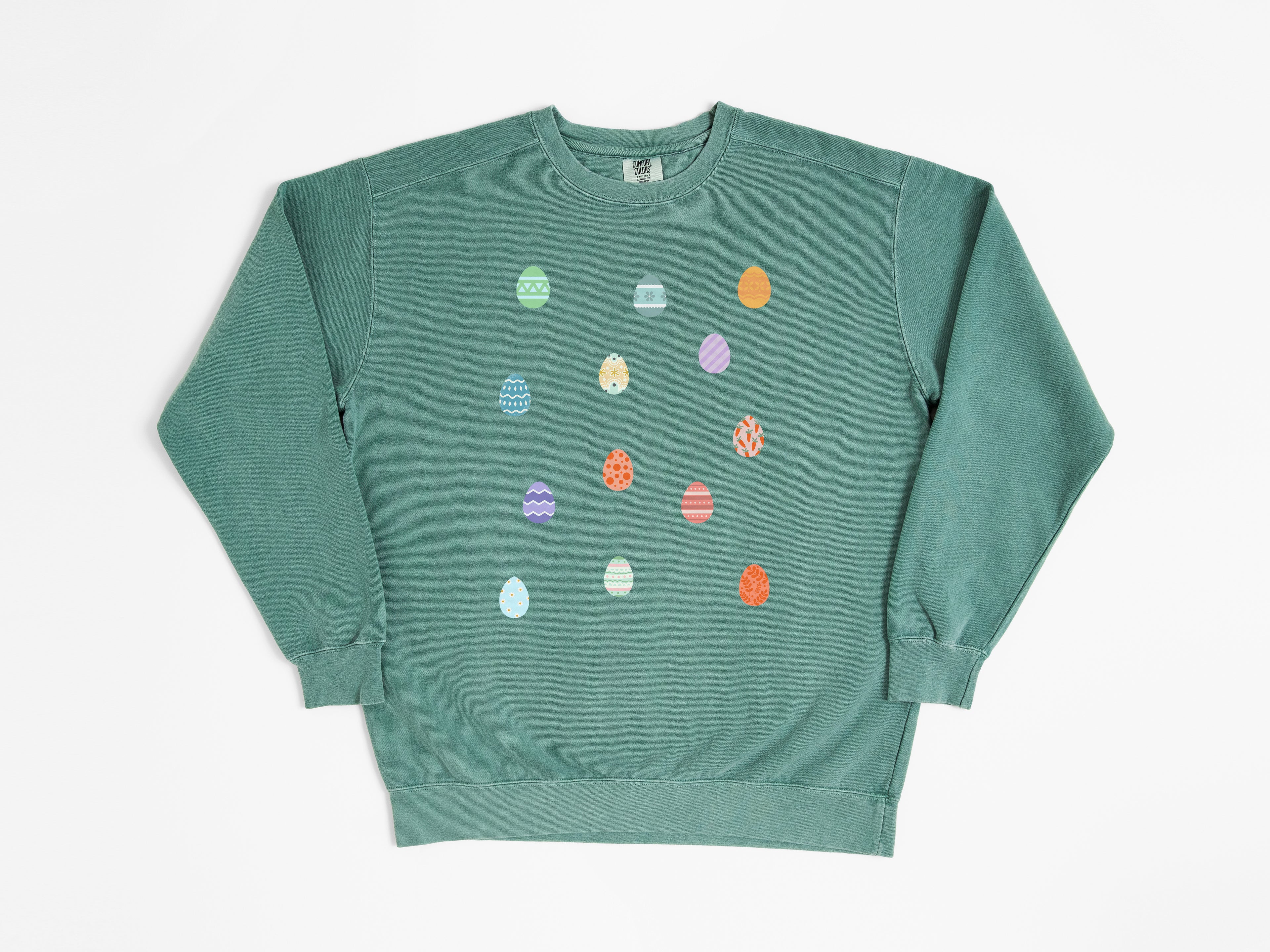 Colorful Easter Eggs Sweatshirt