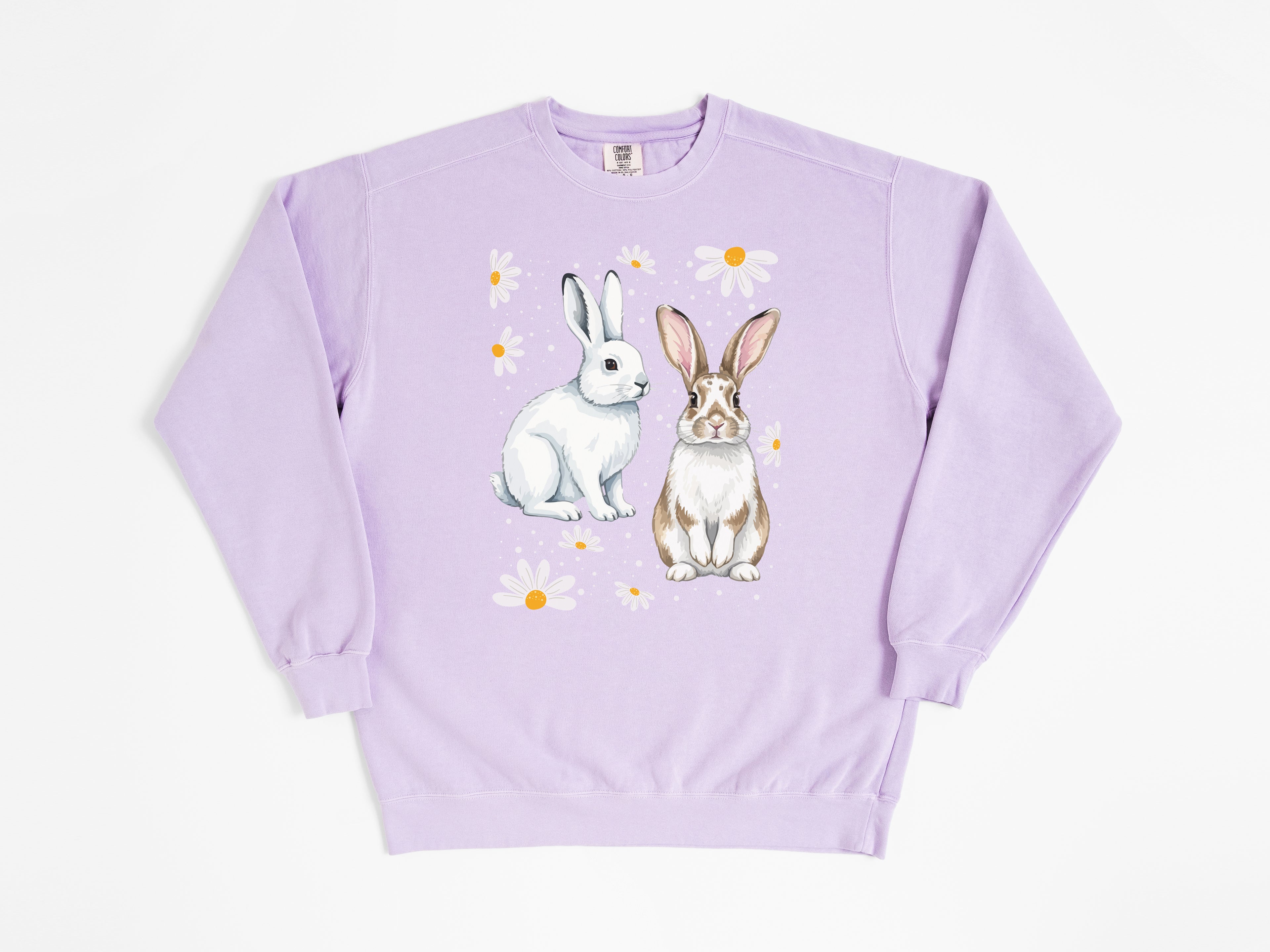Among the Daisies Bunny Sweatshirt