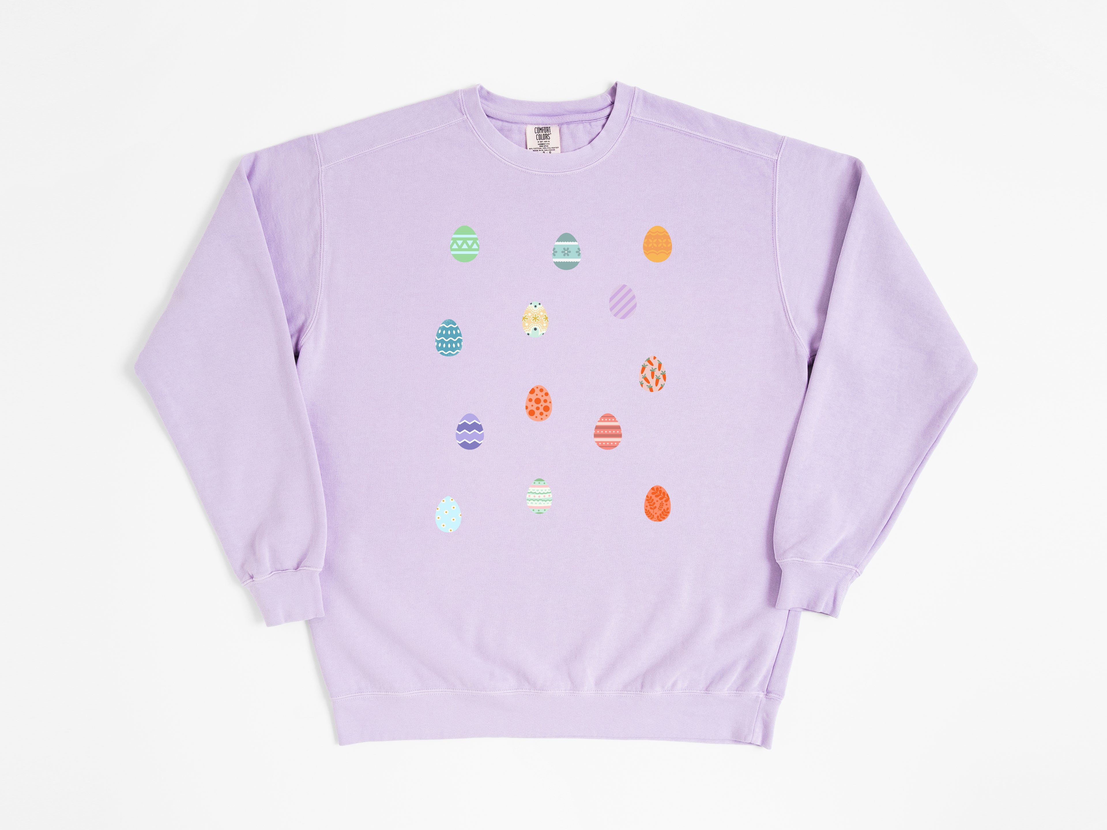 Colorful Easter Eggs Sweatshirt