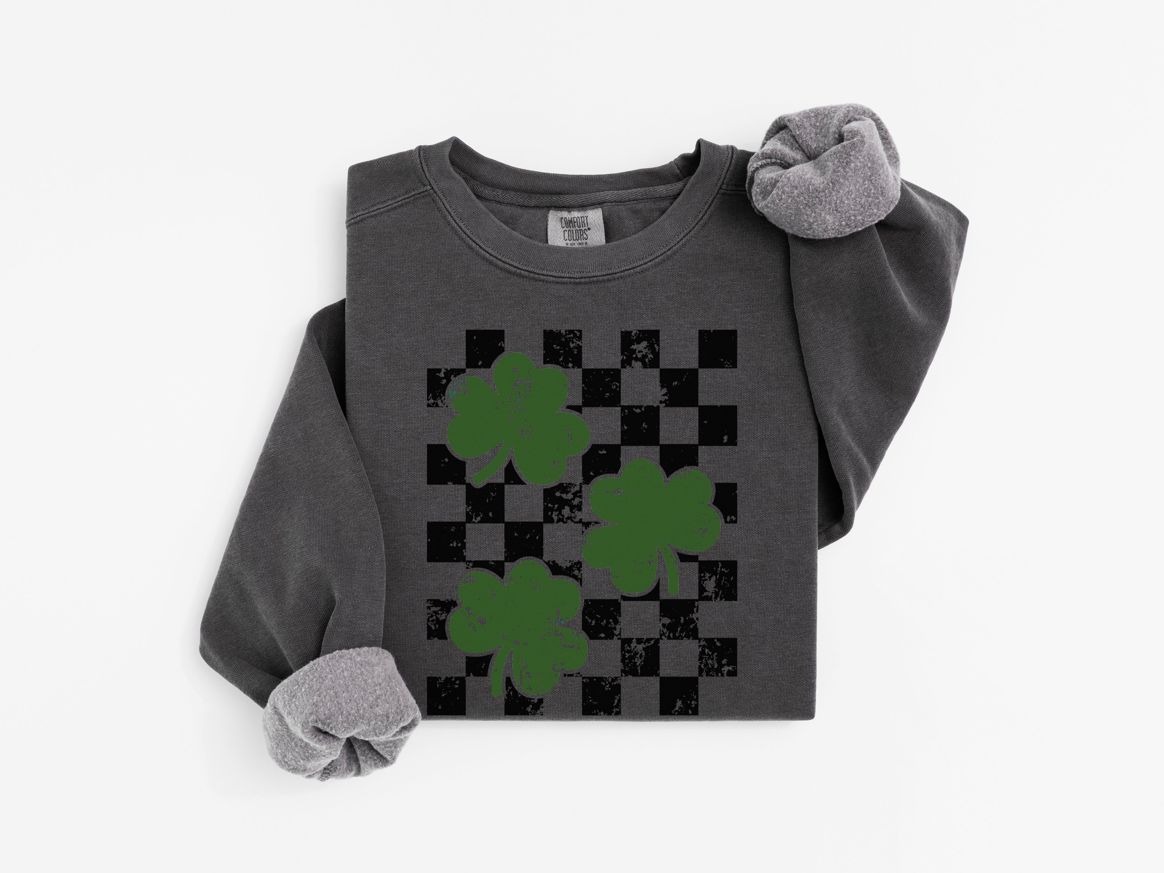 Retro Shamrocks Sweatshirt