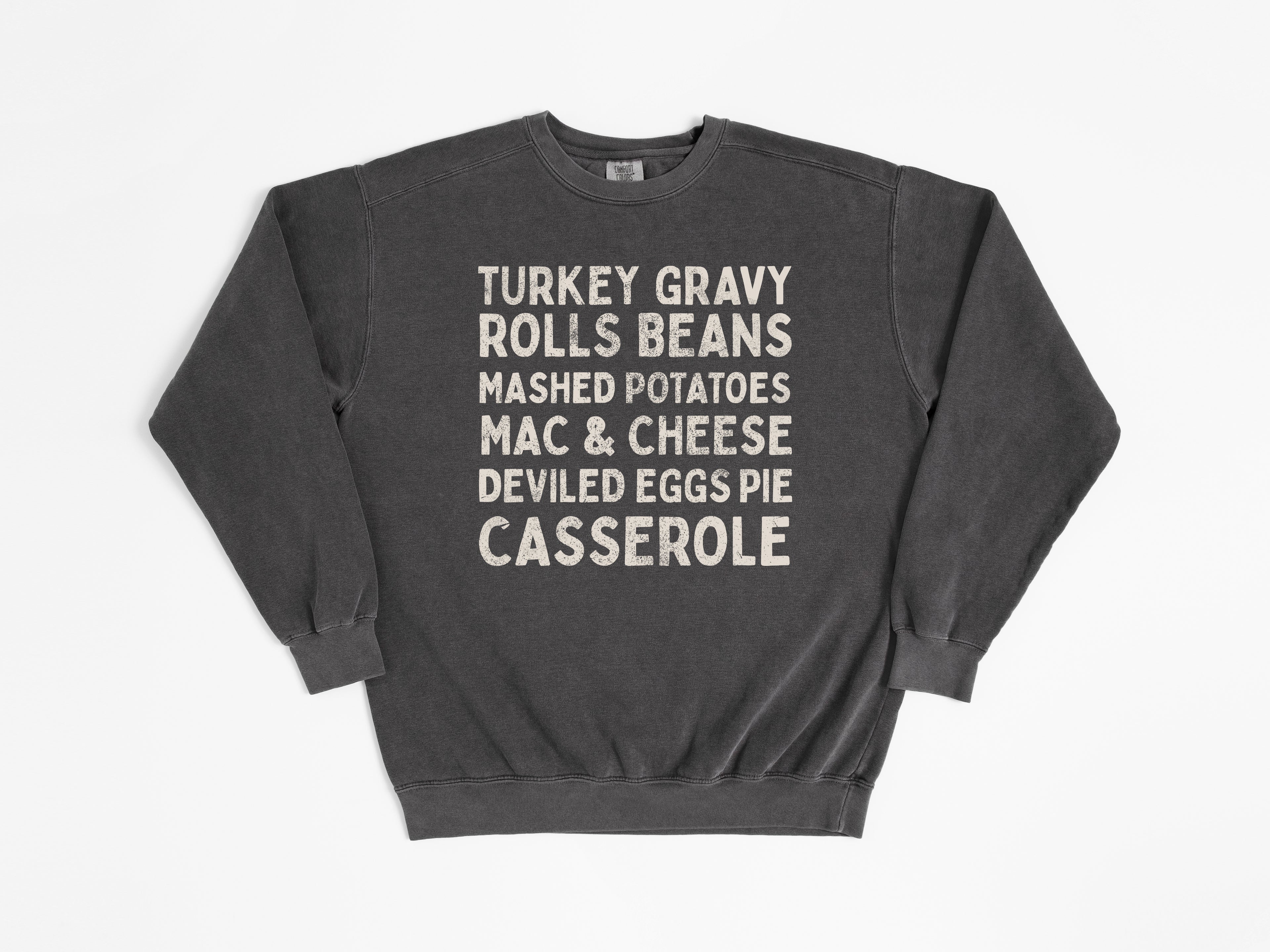 Thanksgiving Food Sweatshirt