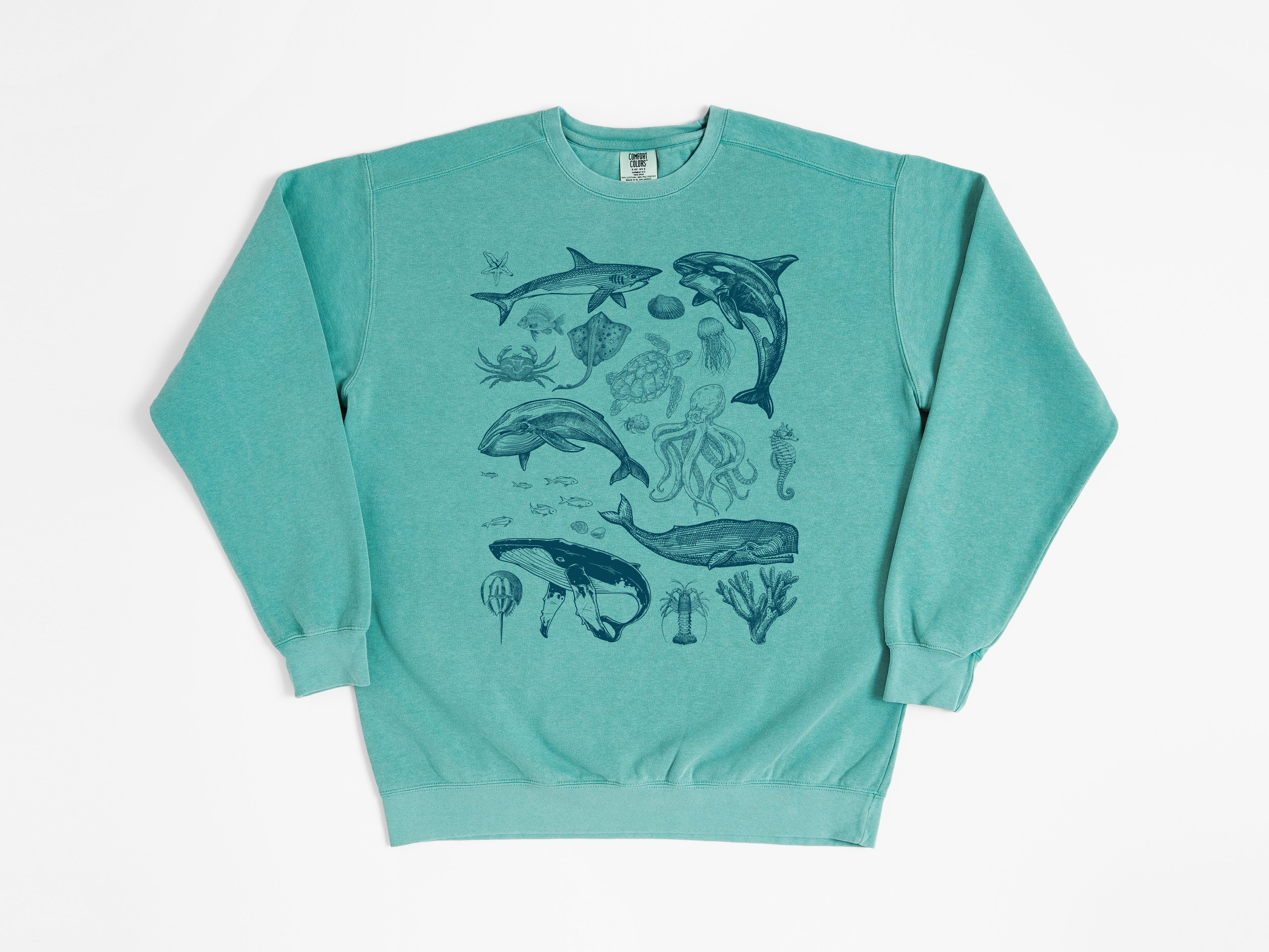 Vintage Marine Life Sweatshirt