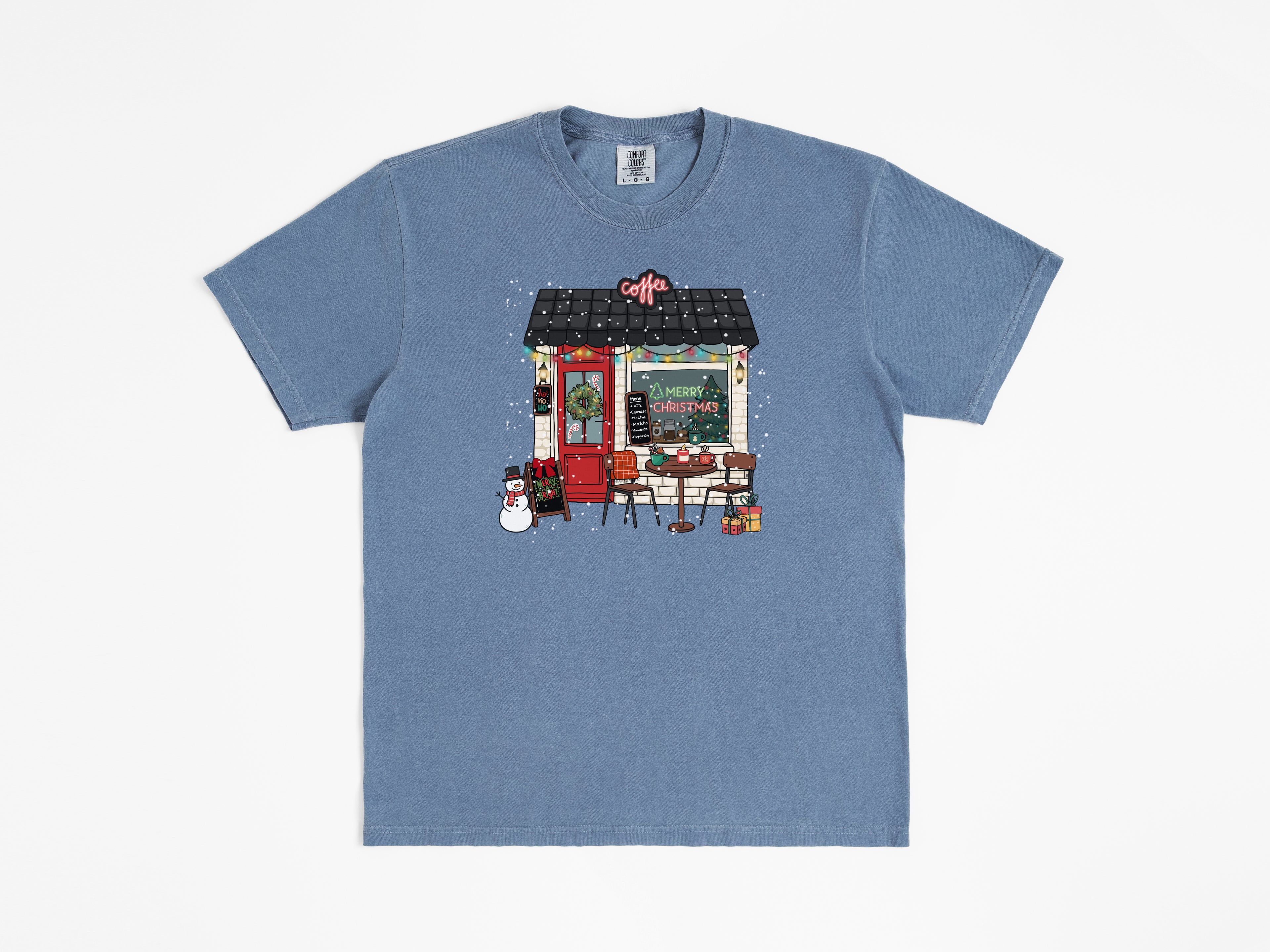 Christmas Coffee Shop Tee