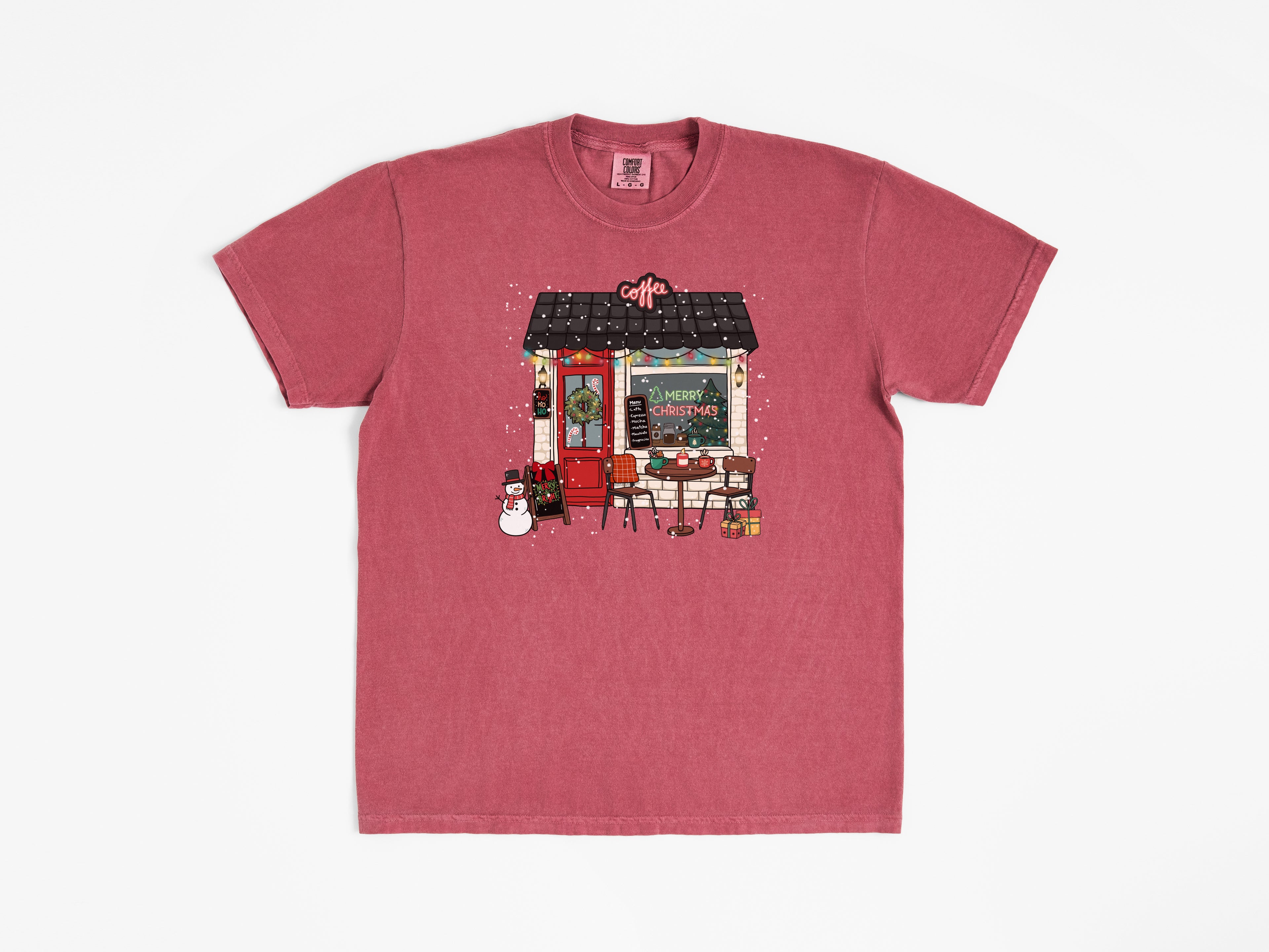 Christmas Coffee Shop Tee