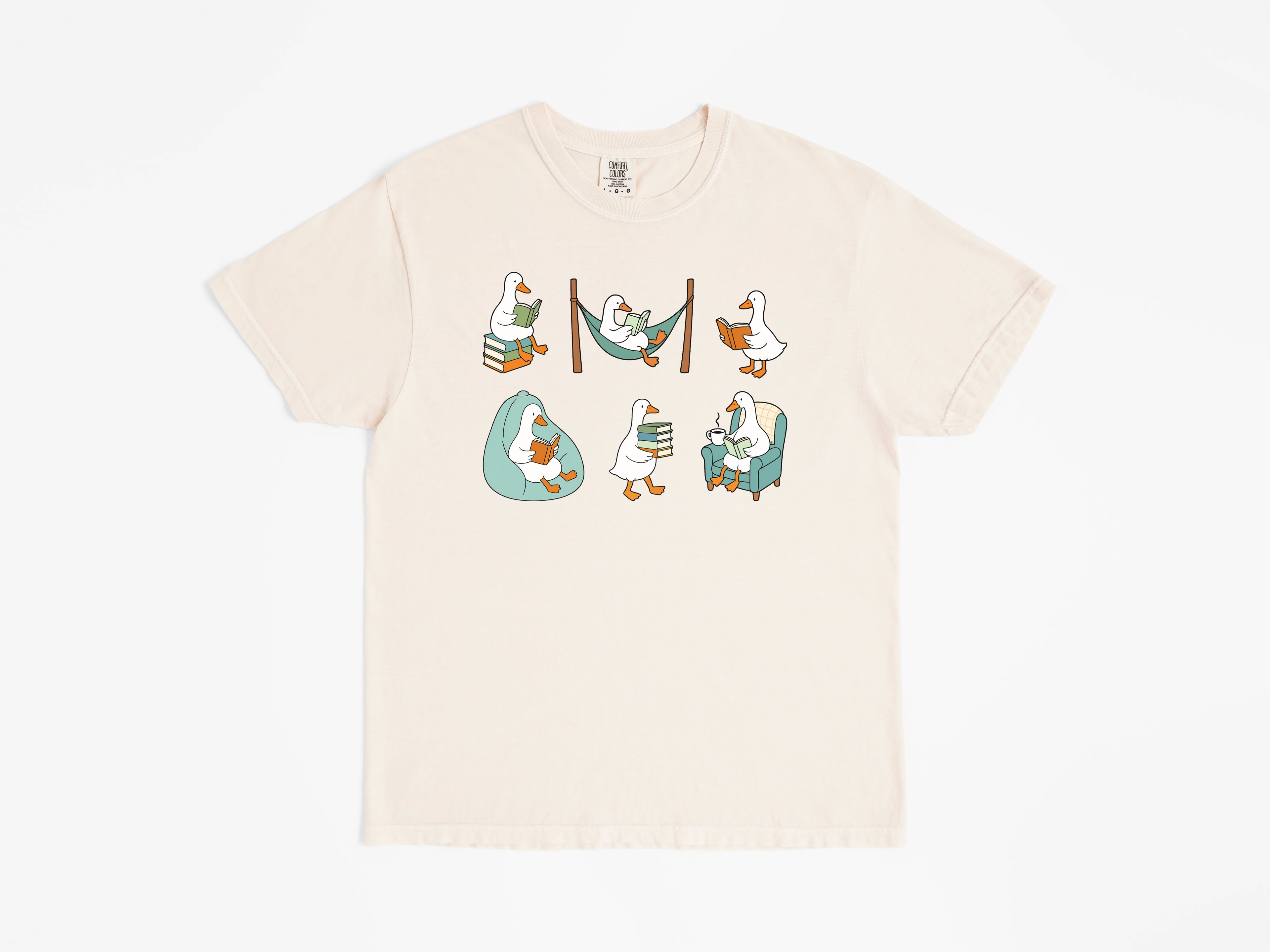 Goose Reading Tee