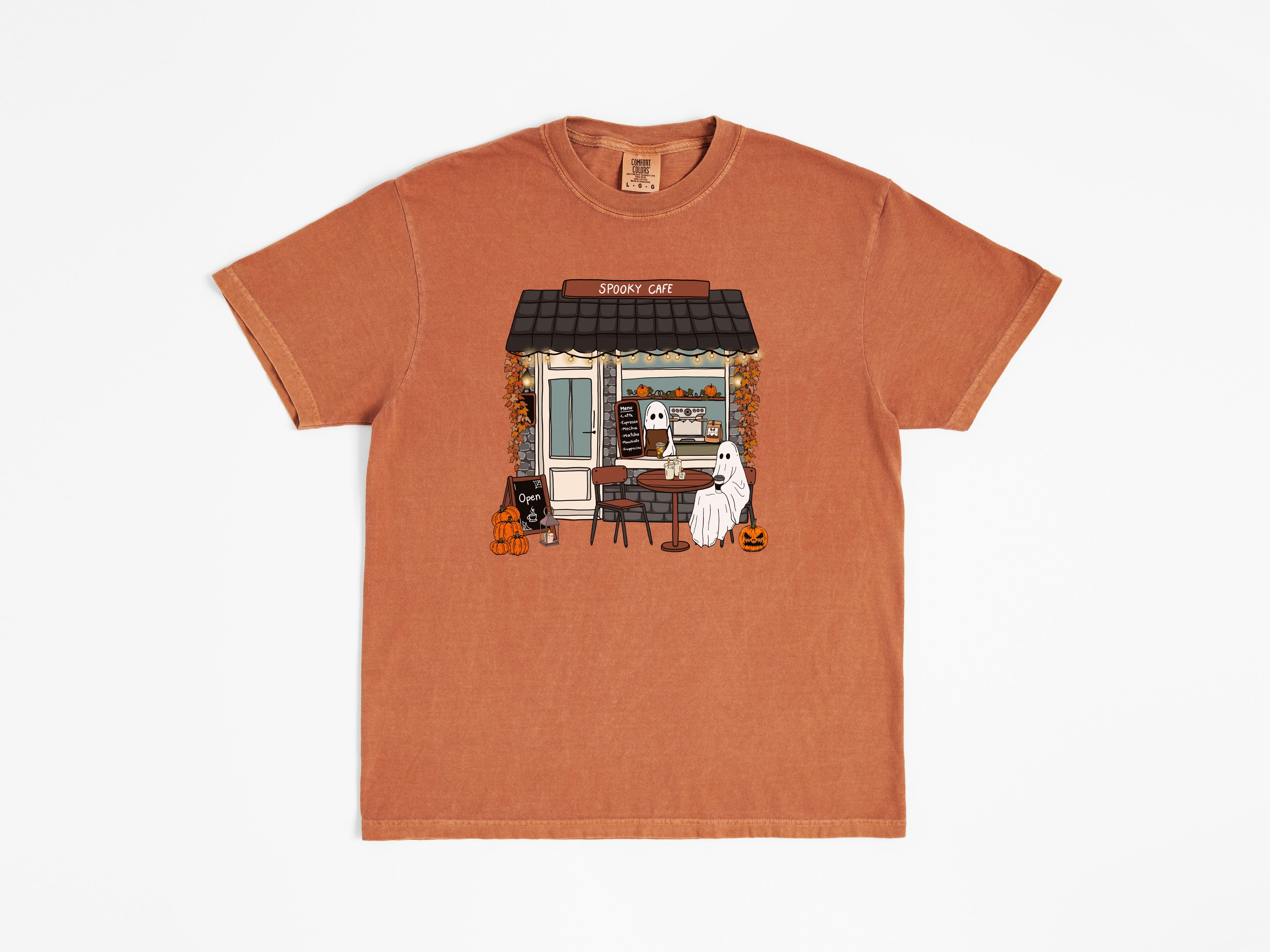 Spooky Cafe Tee