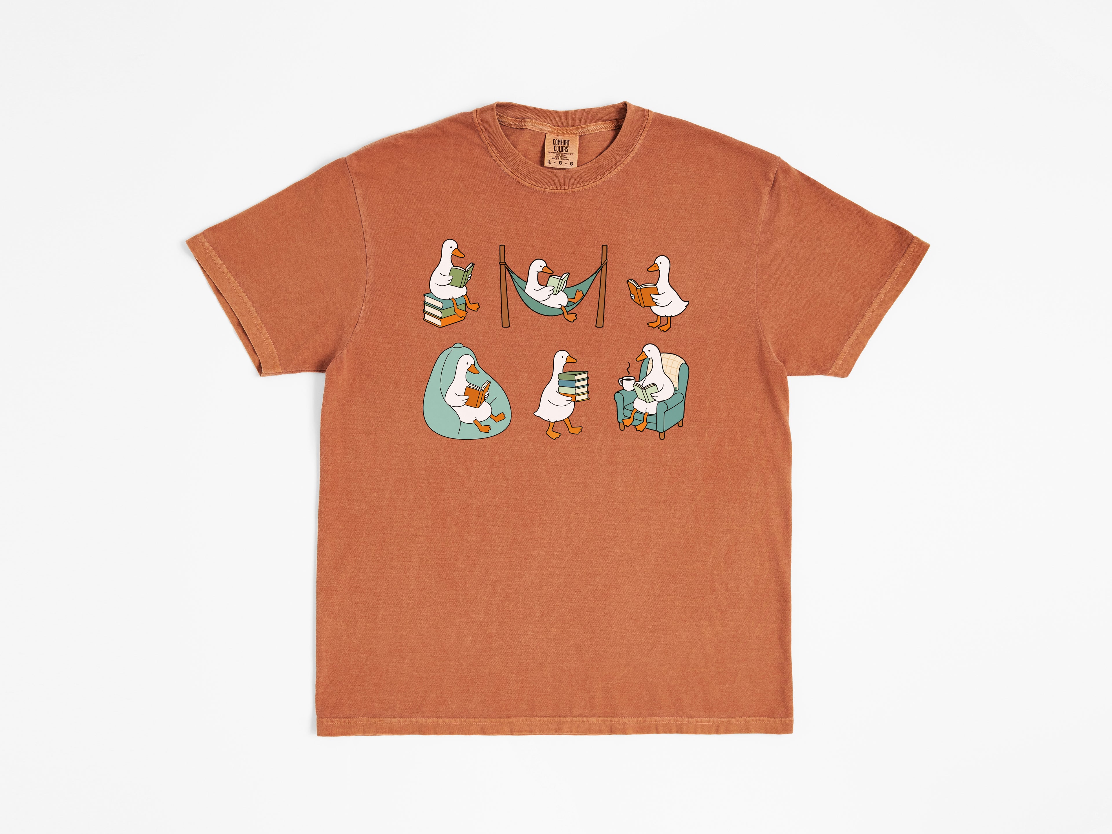 Goose Reading Tee