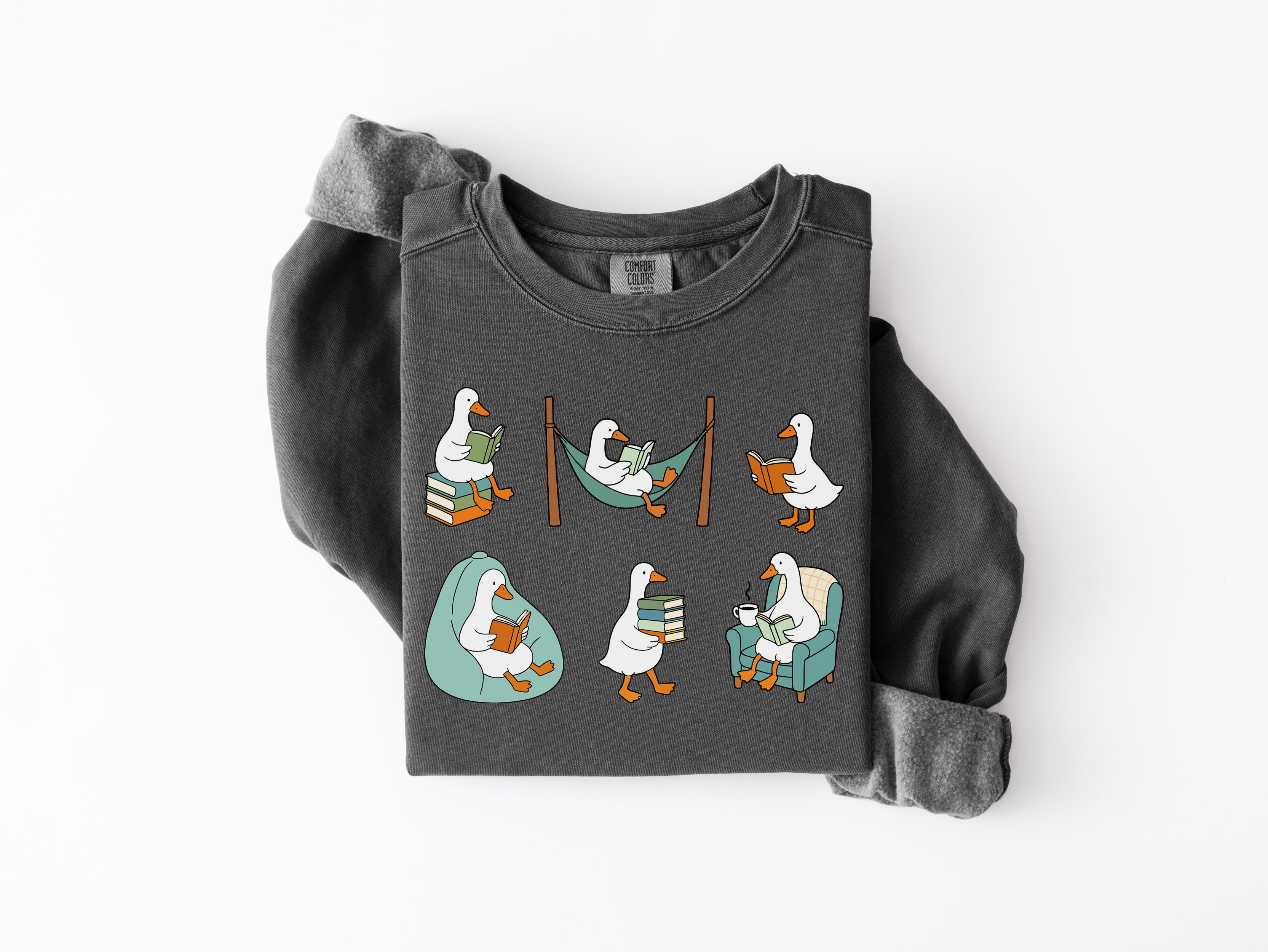 Goose Reading Sweatshirt