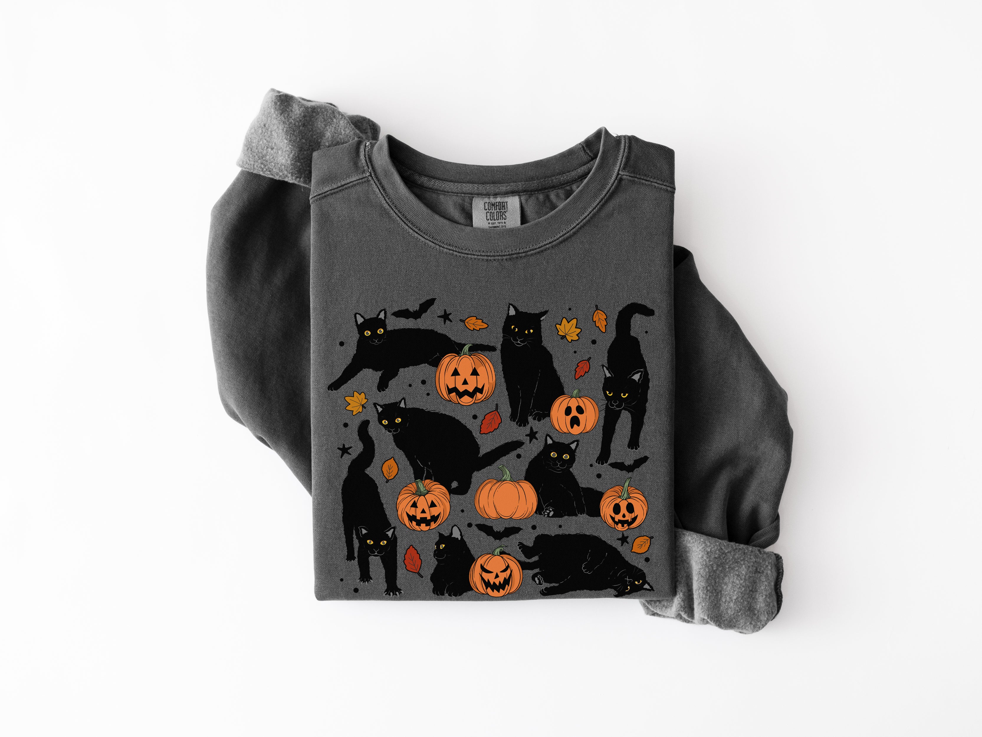 Black Cats and Pumpkins Sweatshirt