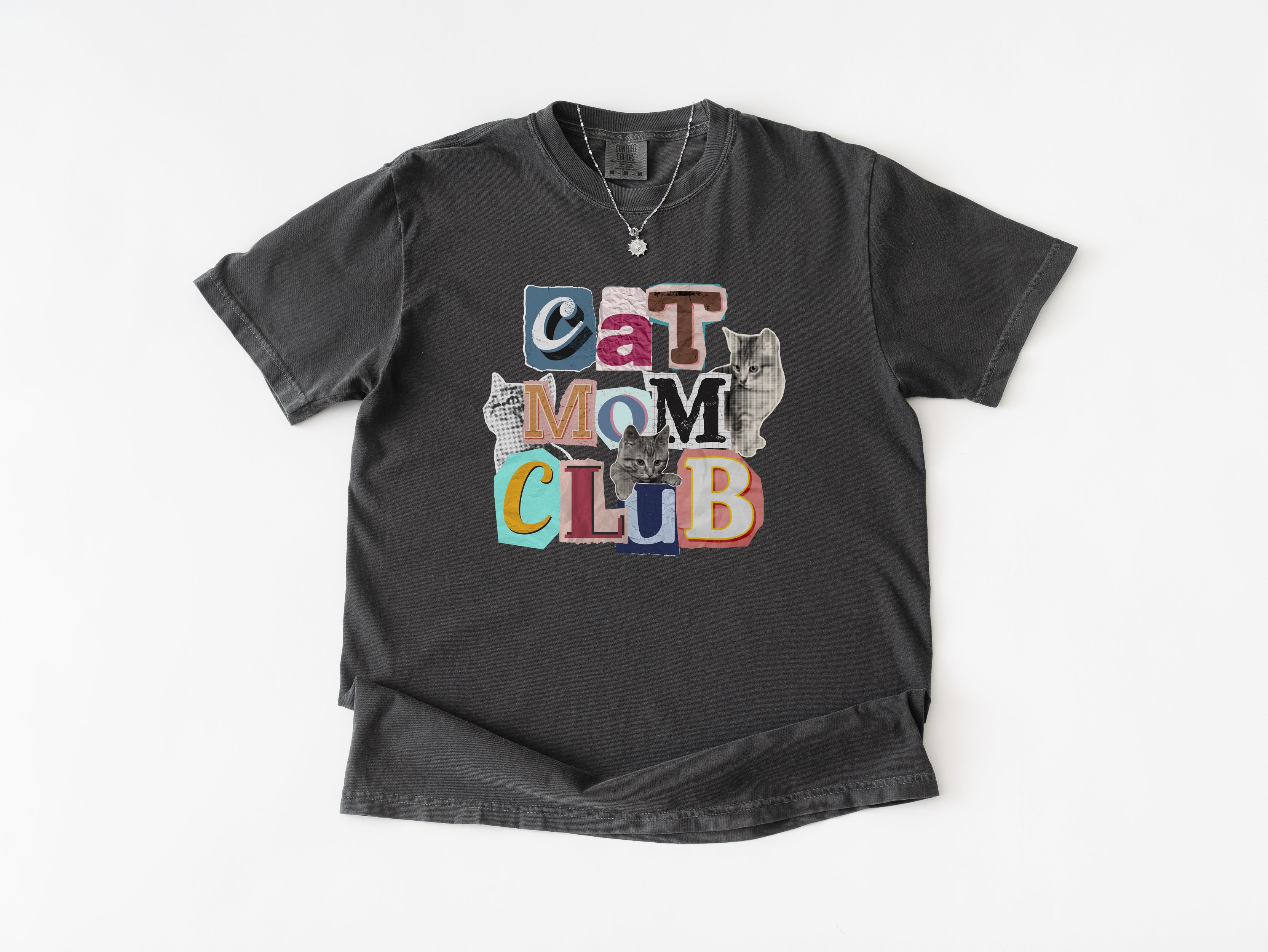 Cat Mom Club Tee