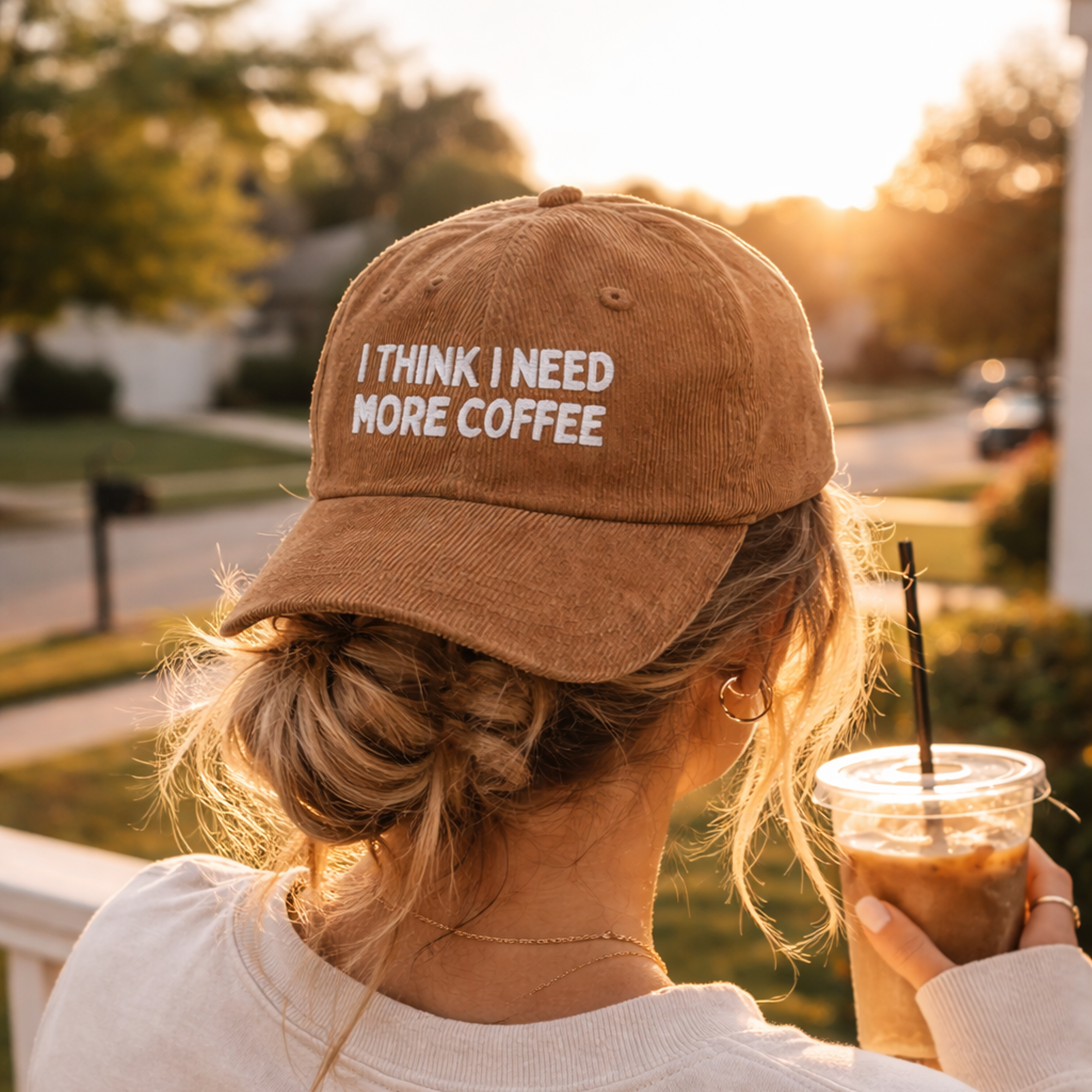 I Think I Need More Coffee Hat