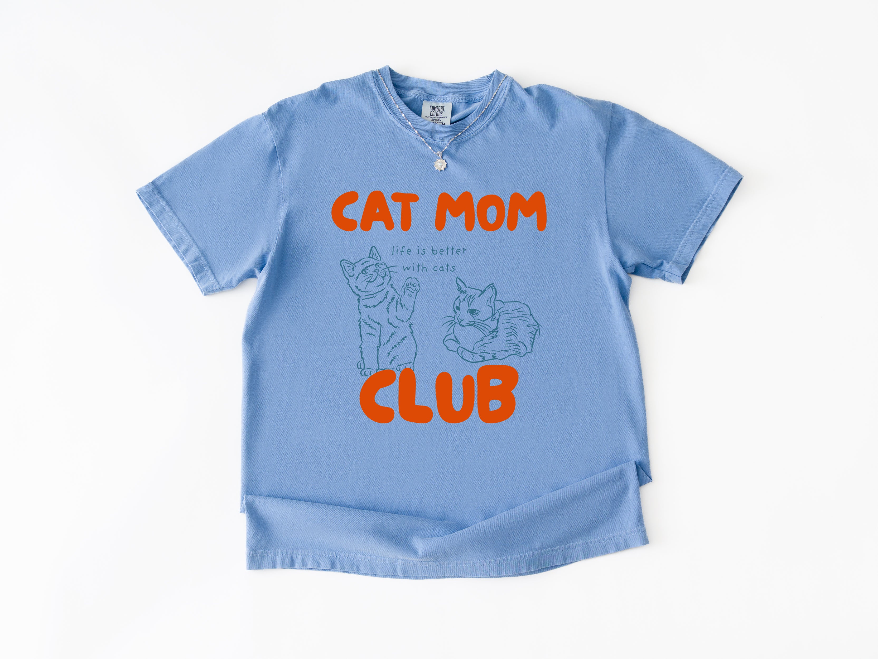 Cat Mom Club Tee