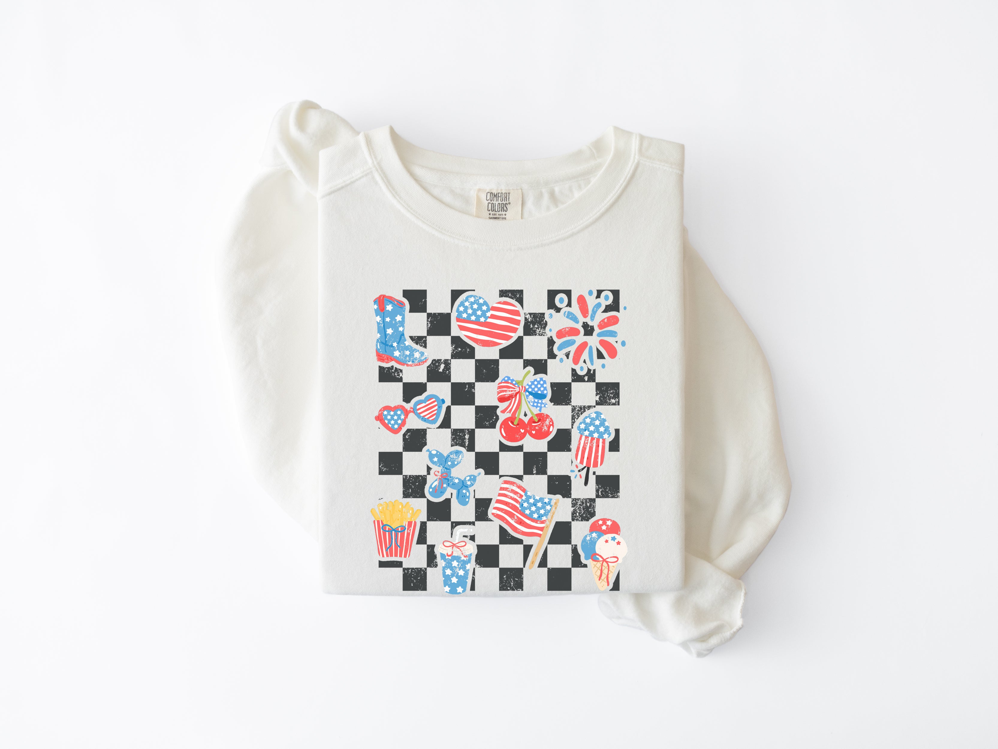 Fourth of July Fun Sweatshirt