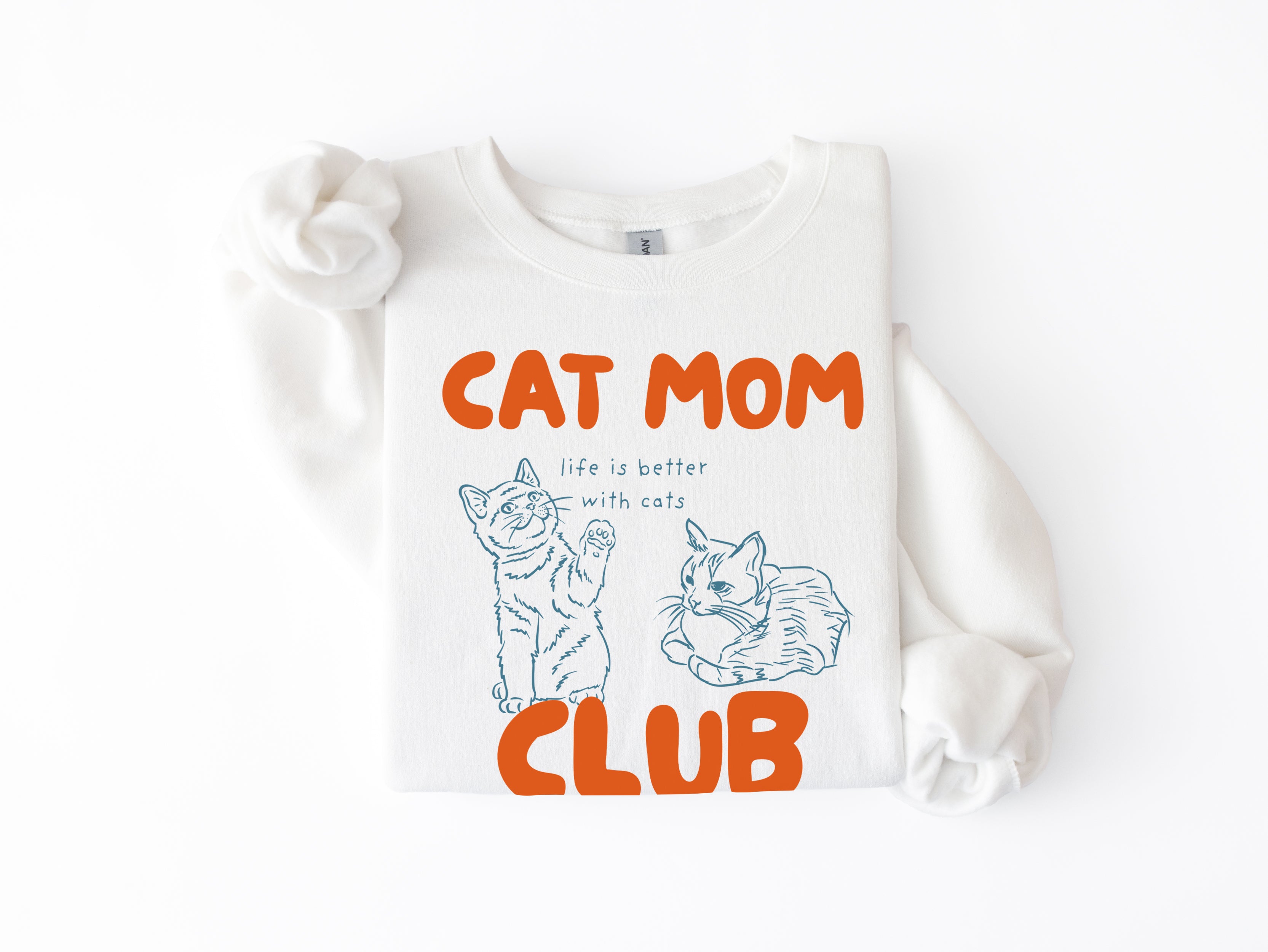 Cat Mom Club Sweatshirt