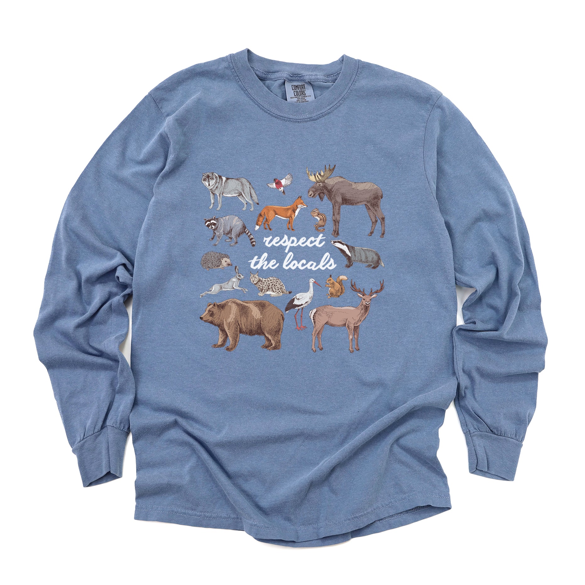 Respect The Locals Long Sleeve Tee