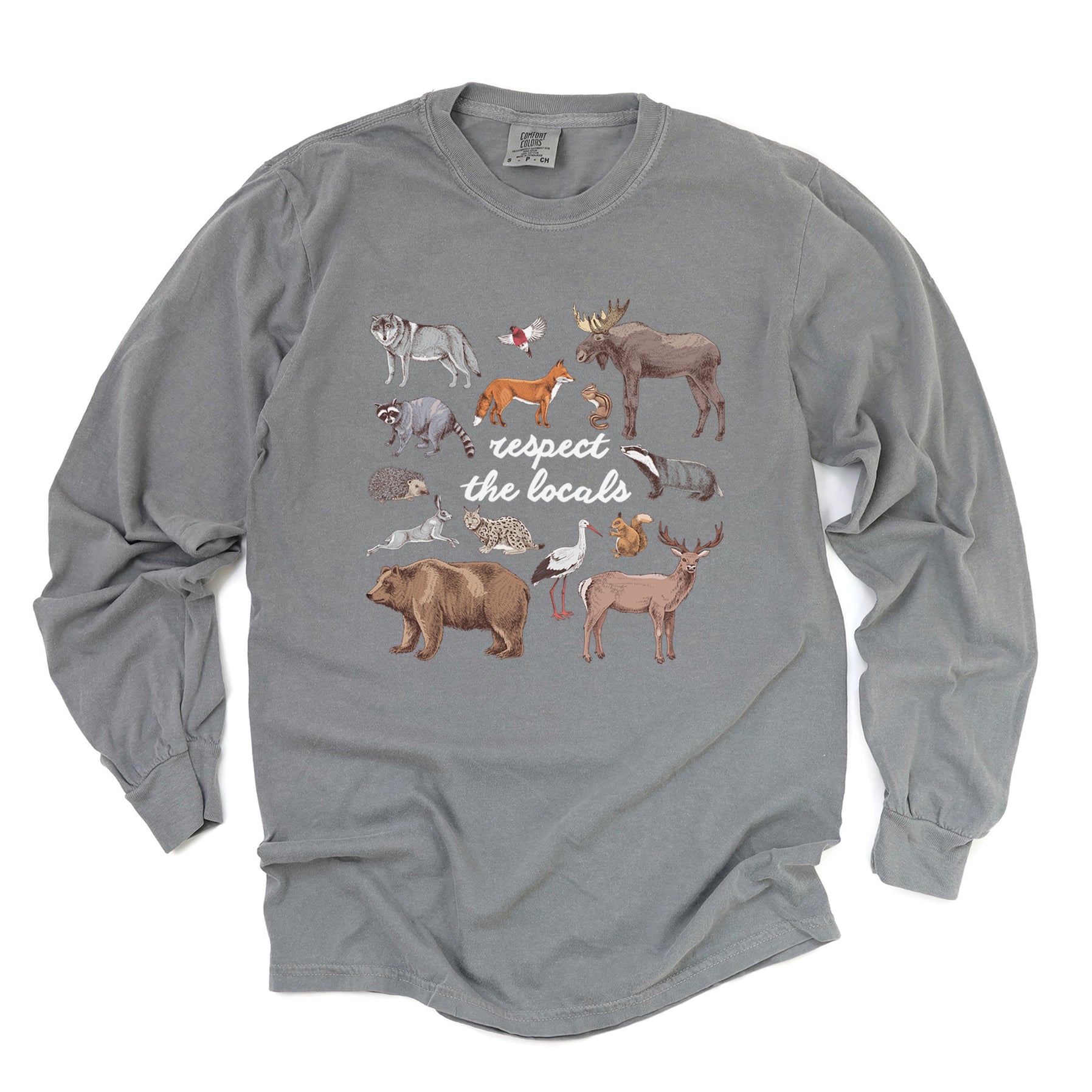 Respect The Locals Long Sleeve Tee