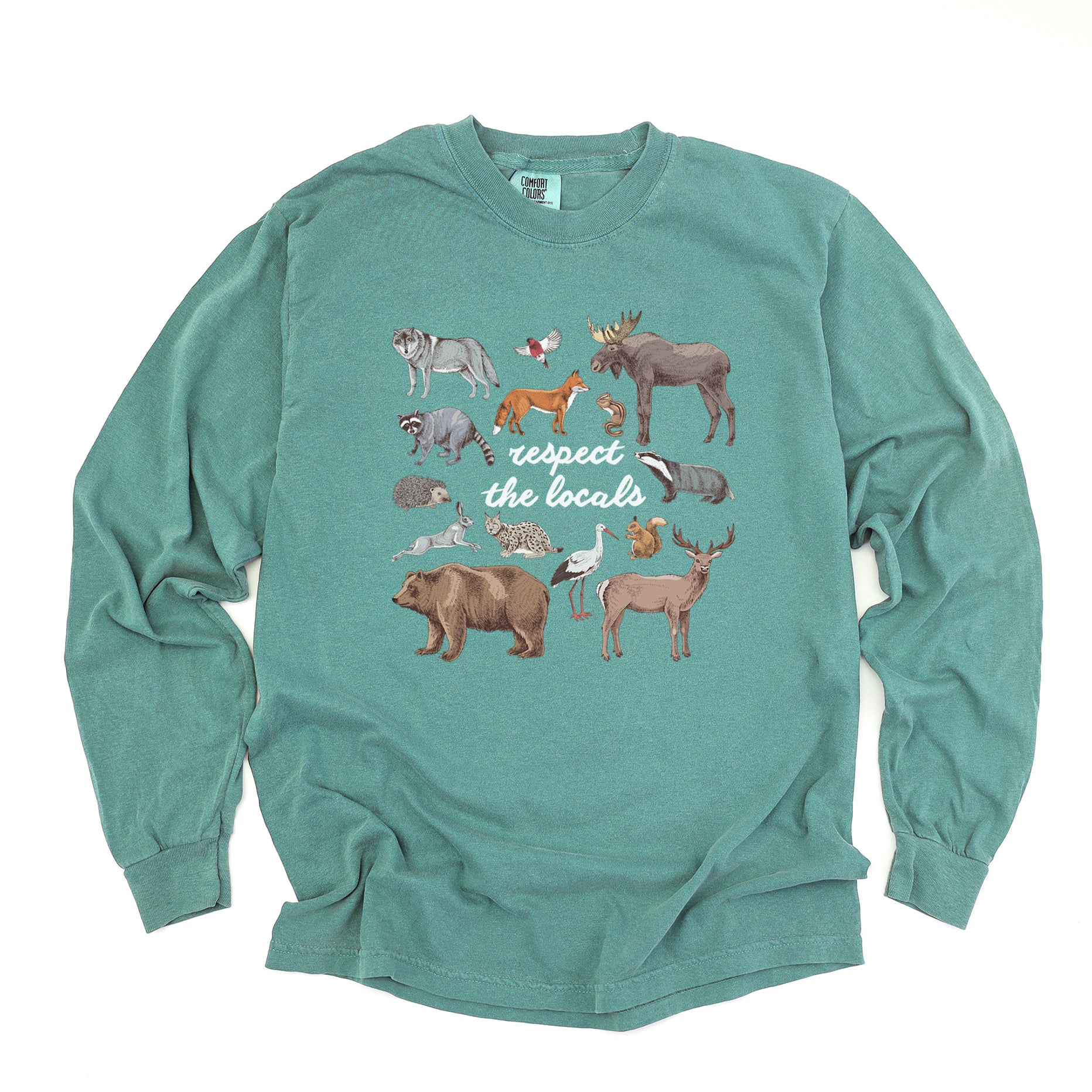 Respect The Locals Long Sleeve Tee
