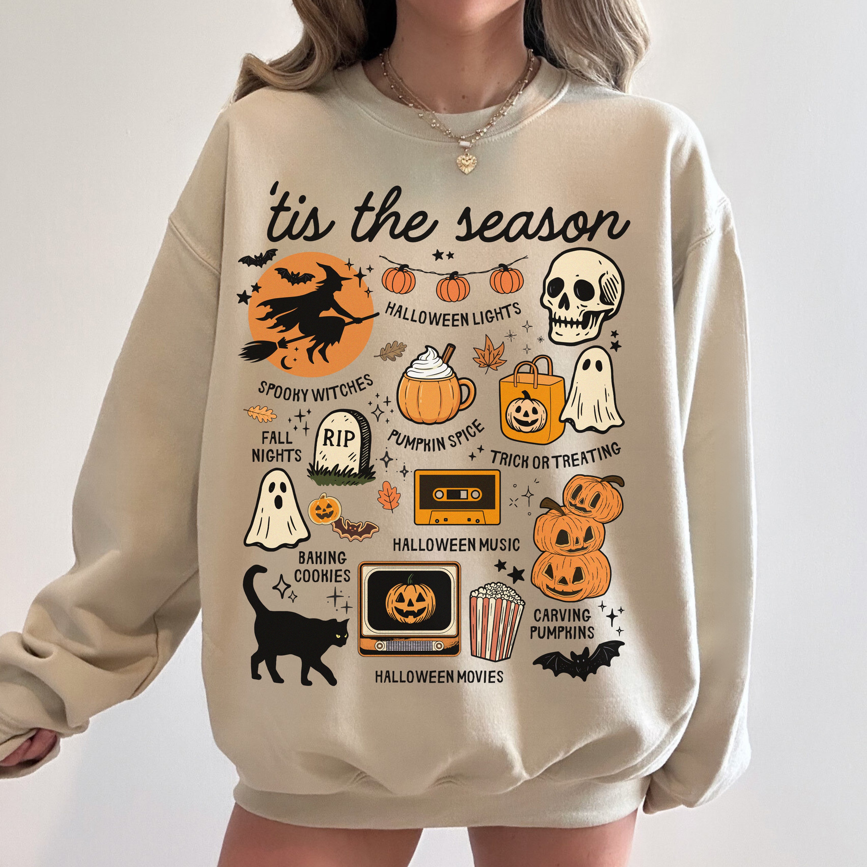 Tis' The Season Halloween Sweatshirt